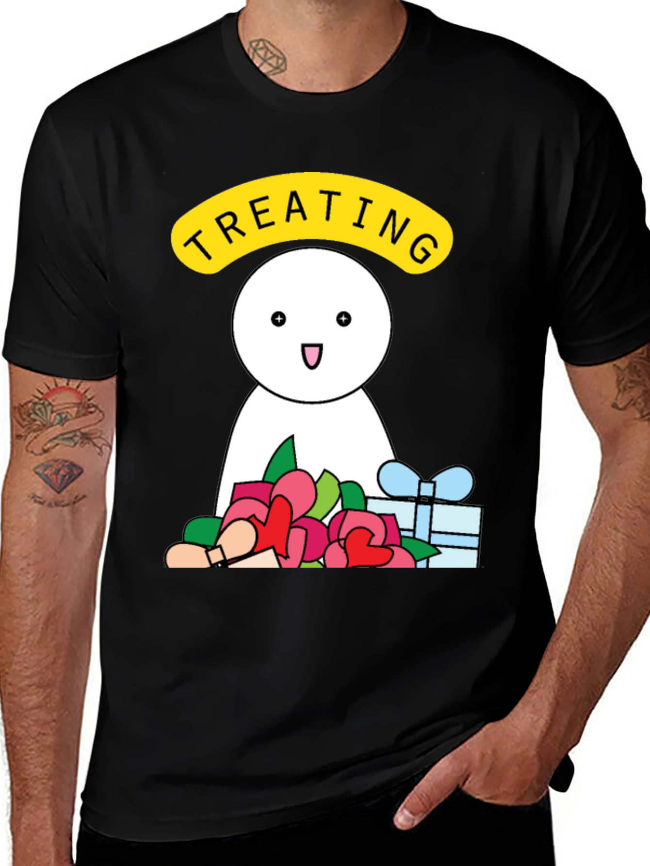 Variant 26 of Treating Gift T-Shirt