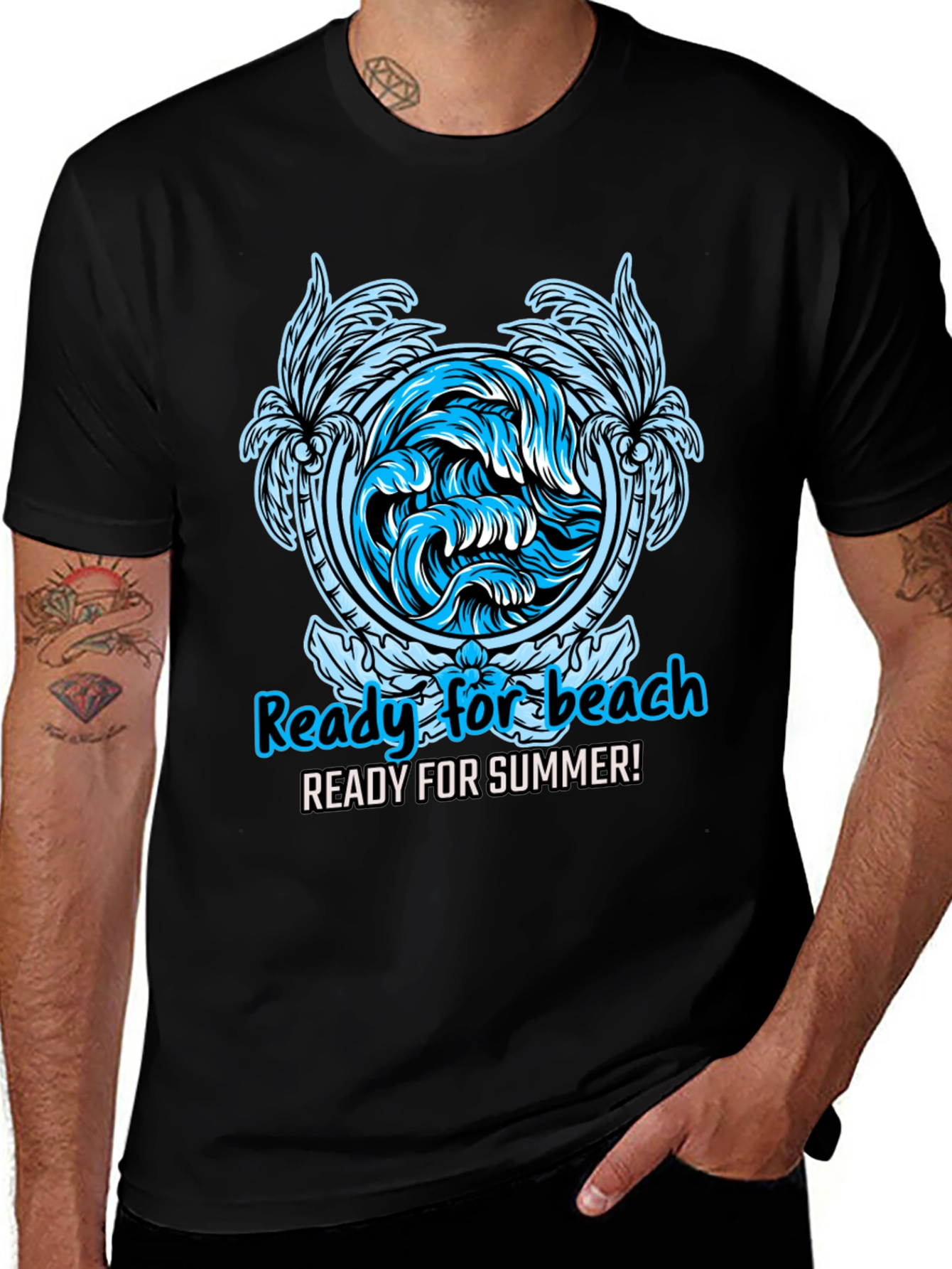 Variant 15 of Ready for Summer Beach T-Shirt
