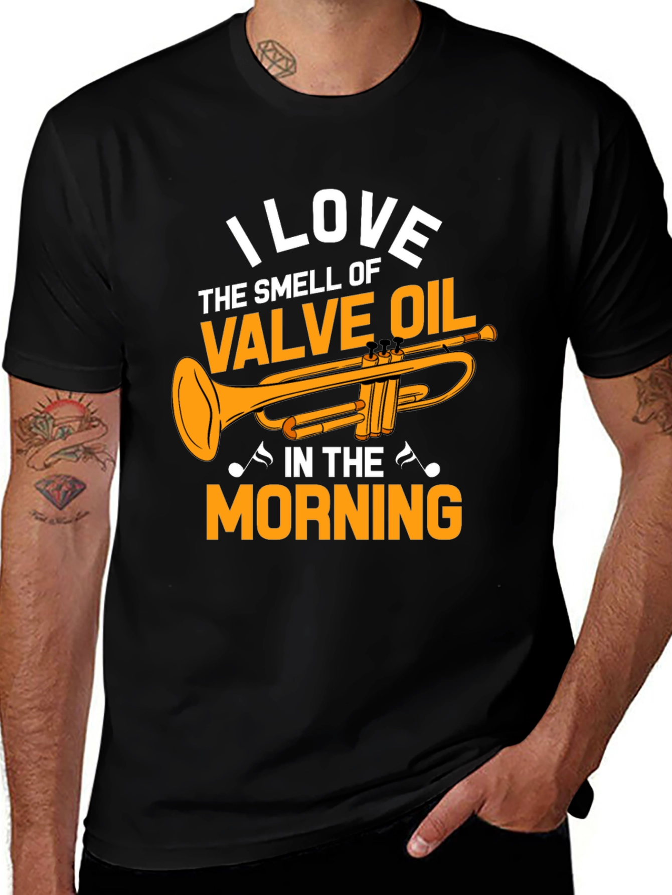 Variant 16 of Valve Oil Trumpet T-Shirt