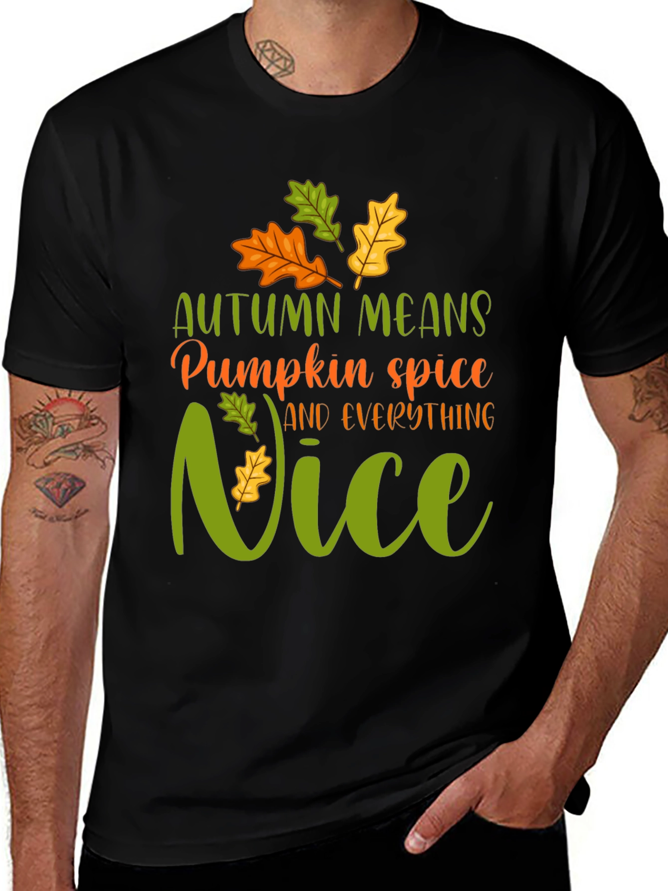 Variant 3 of Autumn Means Pumpkin Spice T-Shirt