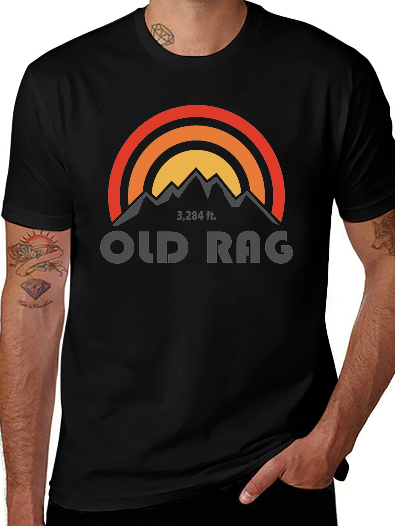 Variant 20 of Old Rag Mountain T-Shirt - Black