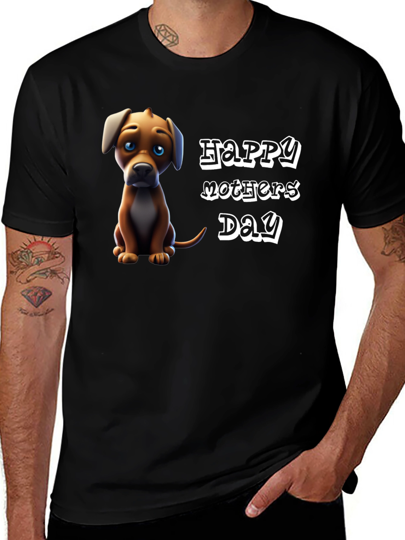 Variant 29 of Happy Mother's Day Dog Graphic T-Shirt