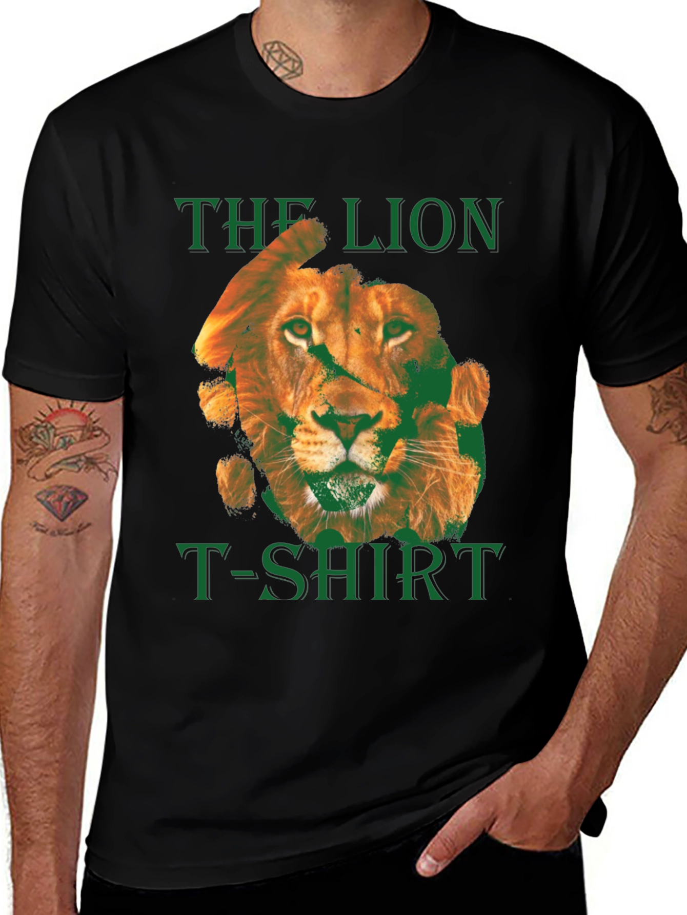 Variant 18 of The Lion T-Shirt - Graphic Print