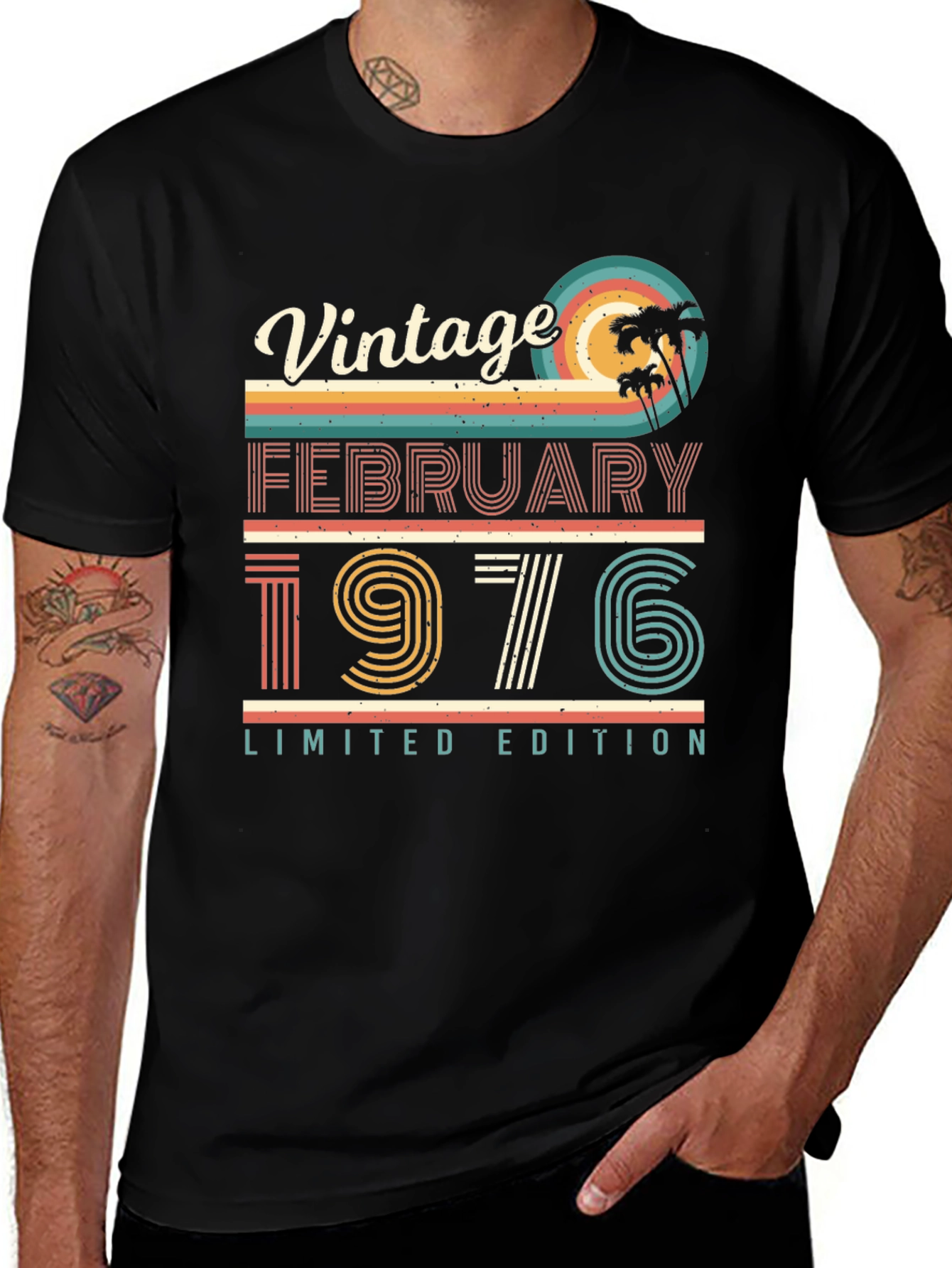 Variant 11 of Vintage February 1976 Limited Edition T-Shirt