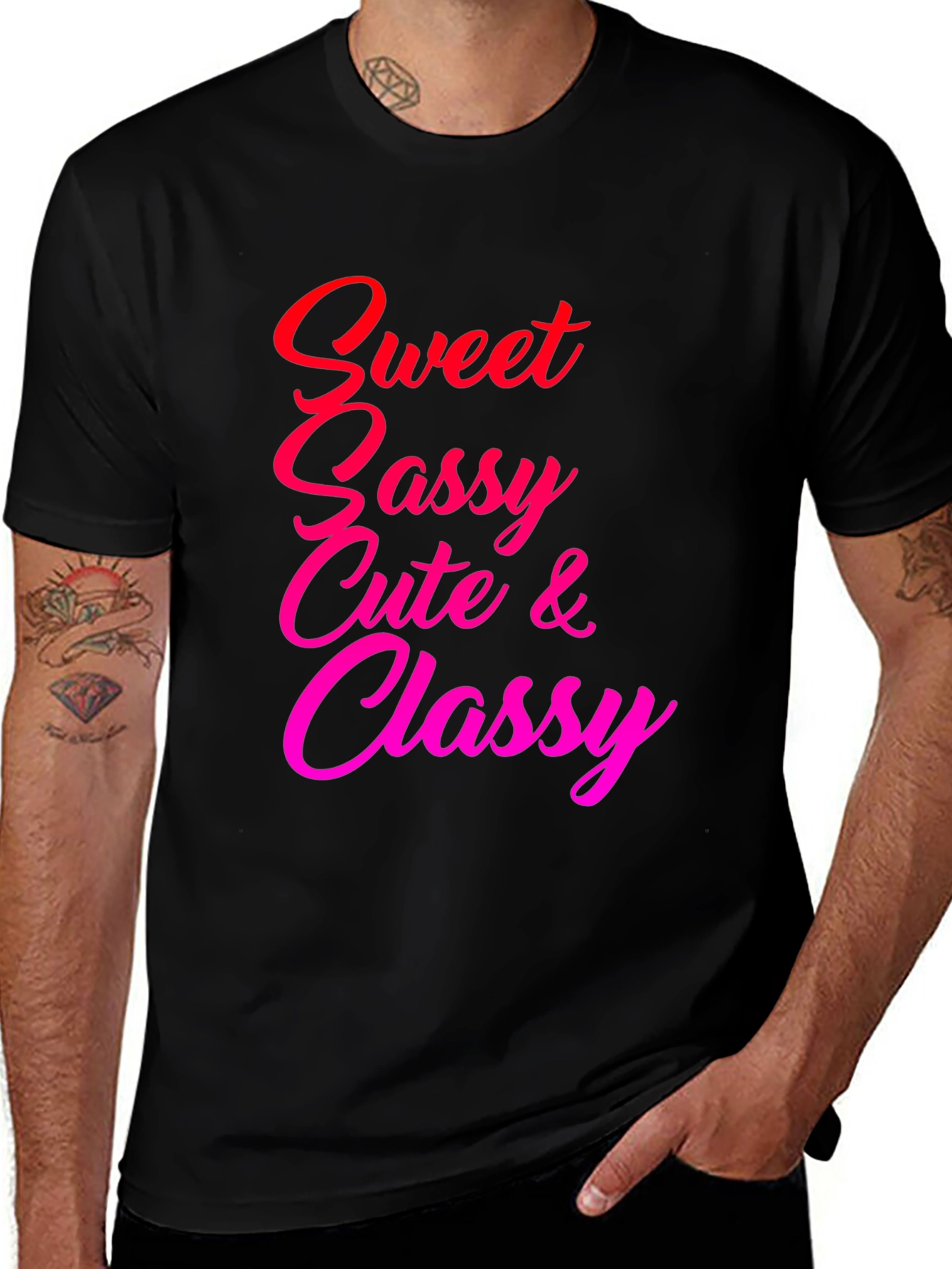 Variant 8 of Sweet Sassy Cute & Classy Graphic Tee
