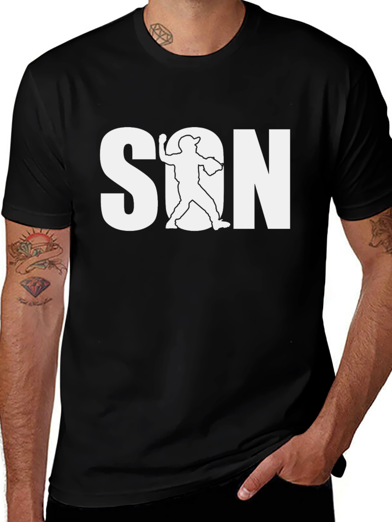 Variant 24 of Baseball Son T-Shirt