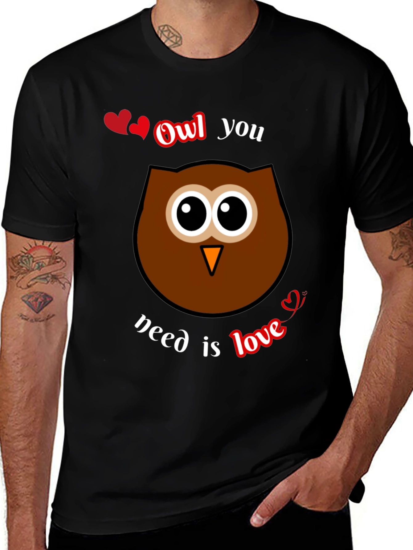 Variant 23 of Owl You Need is Love T-Shirt