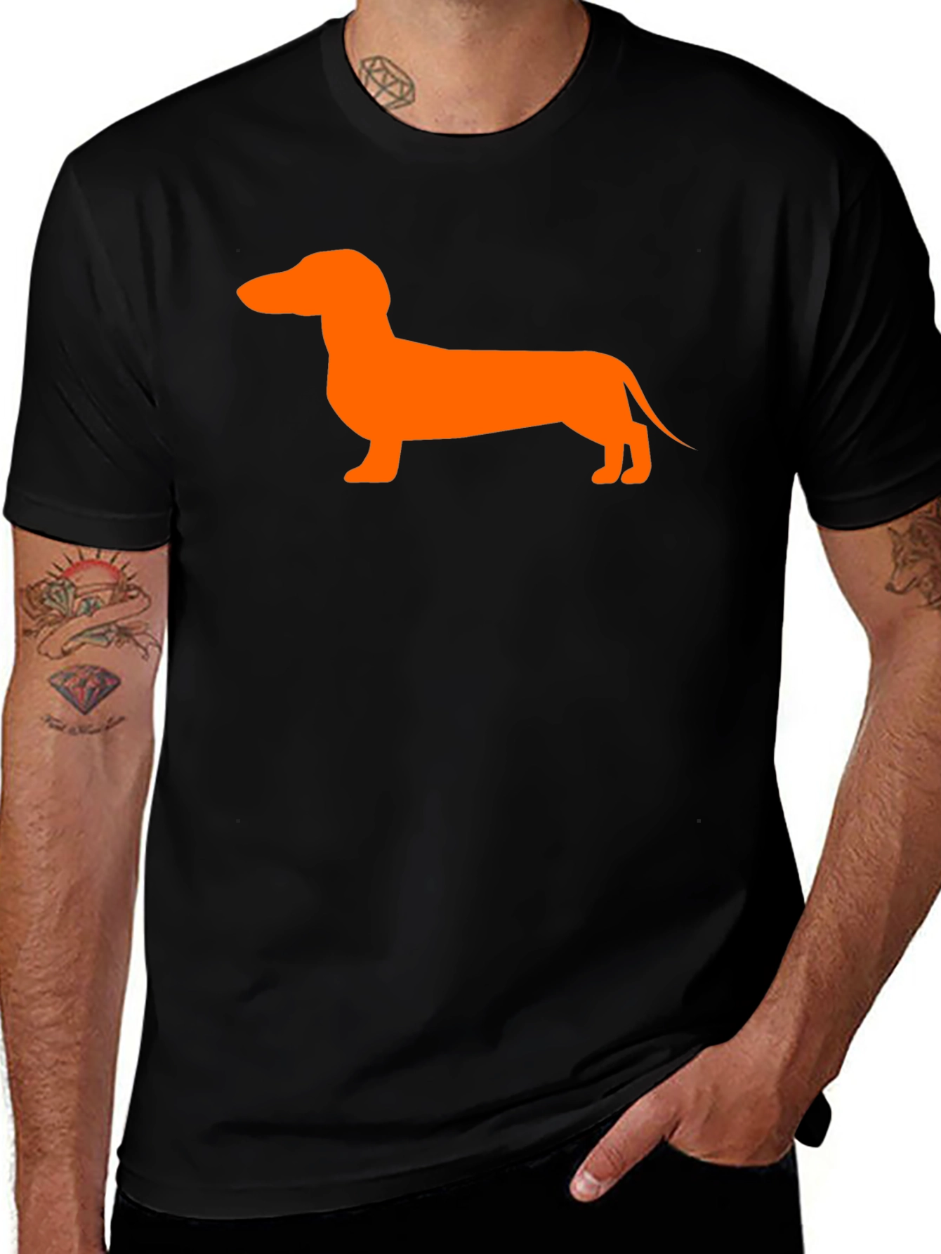 Variant 26 of Dachshund Graphic Tee - Classic Dog Lover T-Shirt