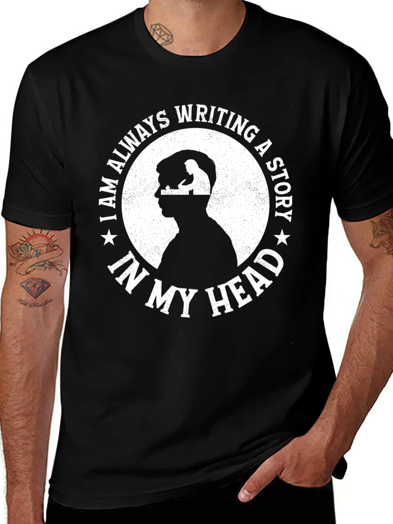 Variant 20 of Writing Story T-Shirt