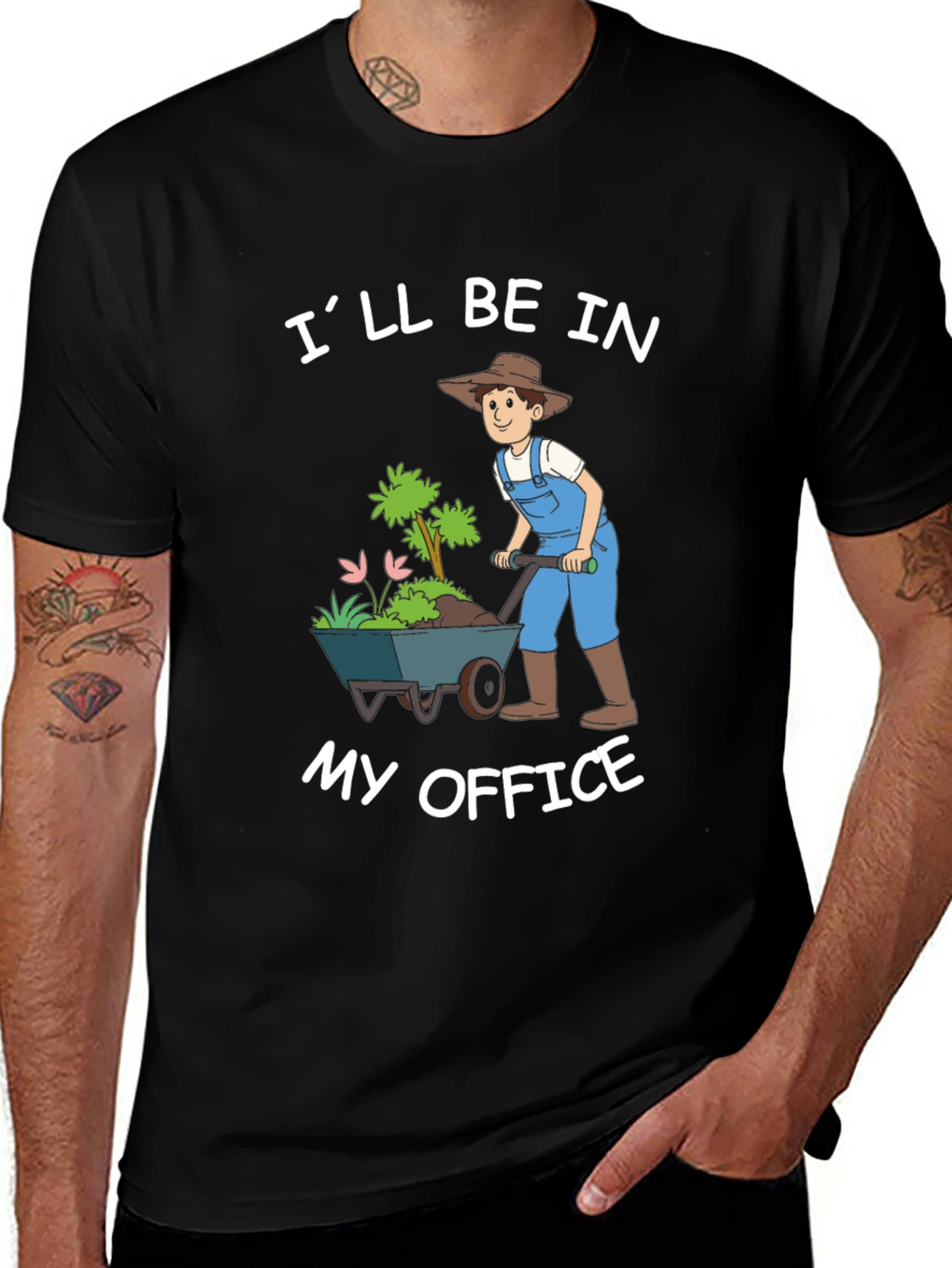 Variant 20 of Gardener's Office Graphic T-Shirt