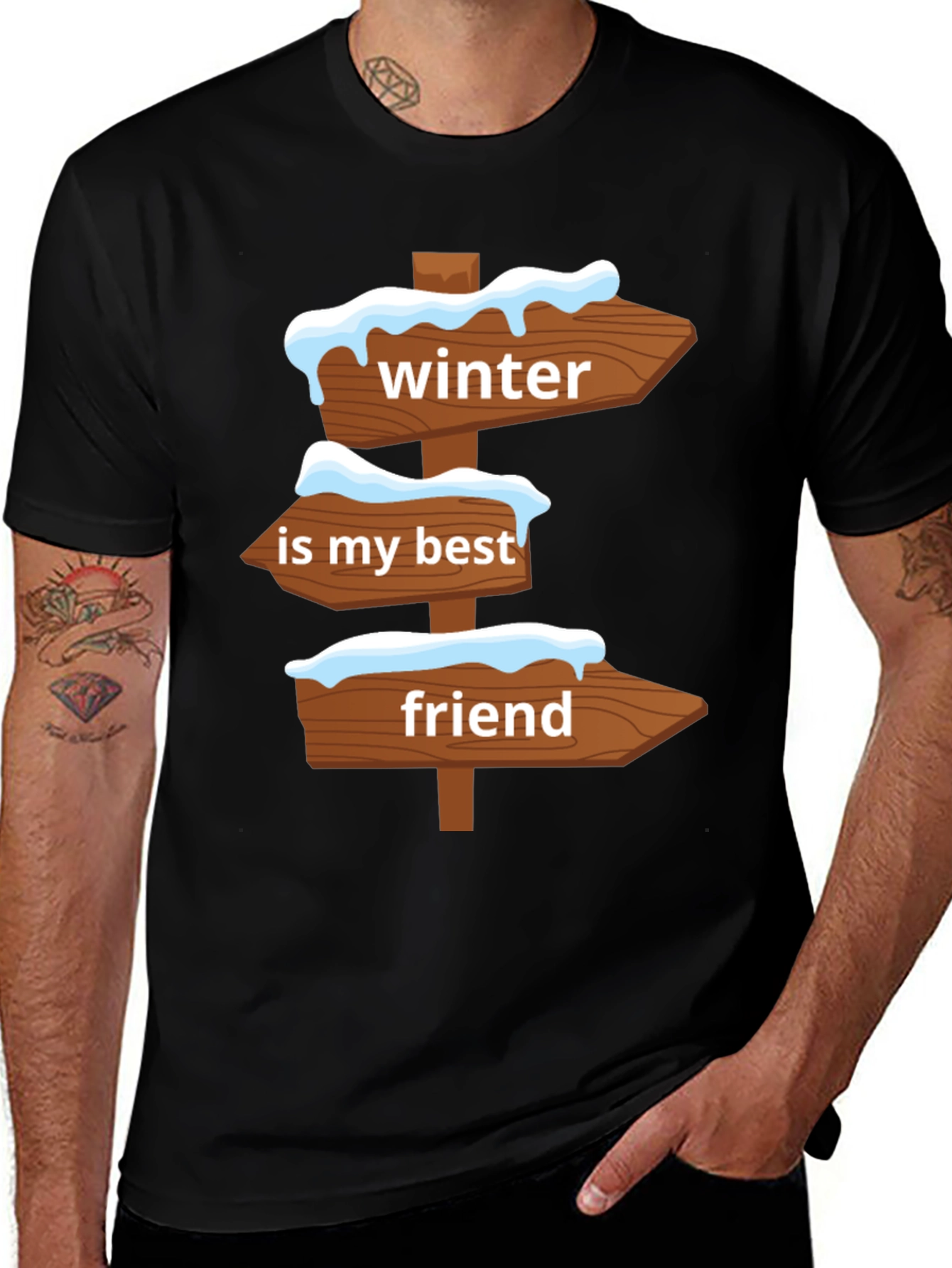 Variant 13 of Winter Is My Best Friend Graphic Tee