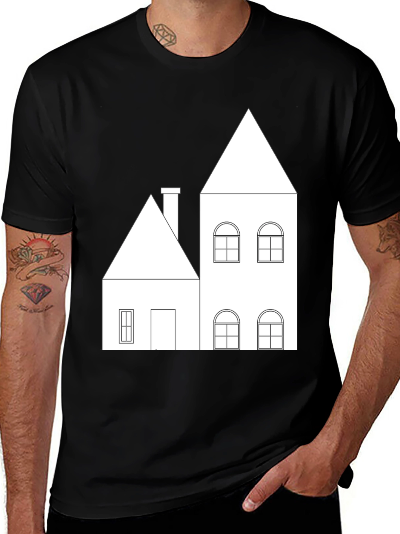 Architect House T-Shirt | Unique Home Design Tee