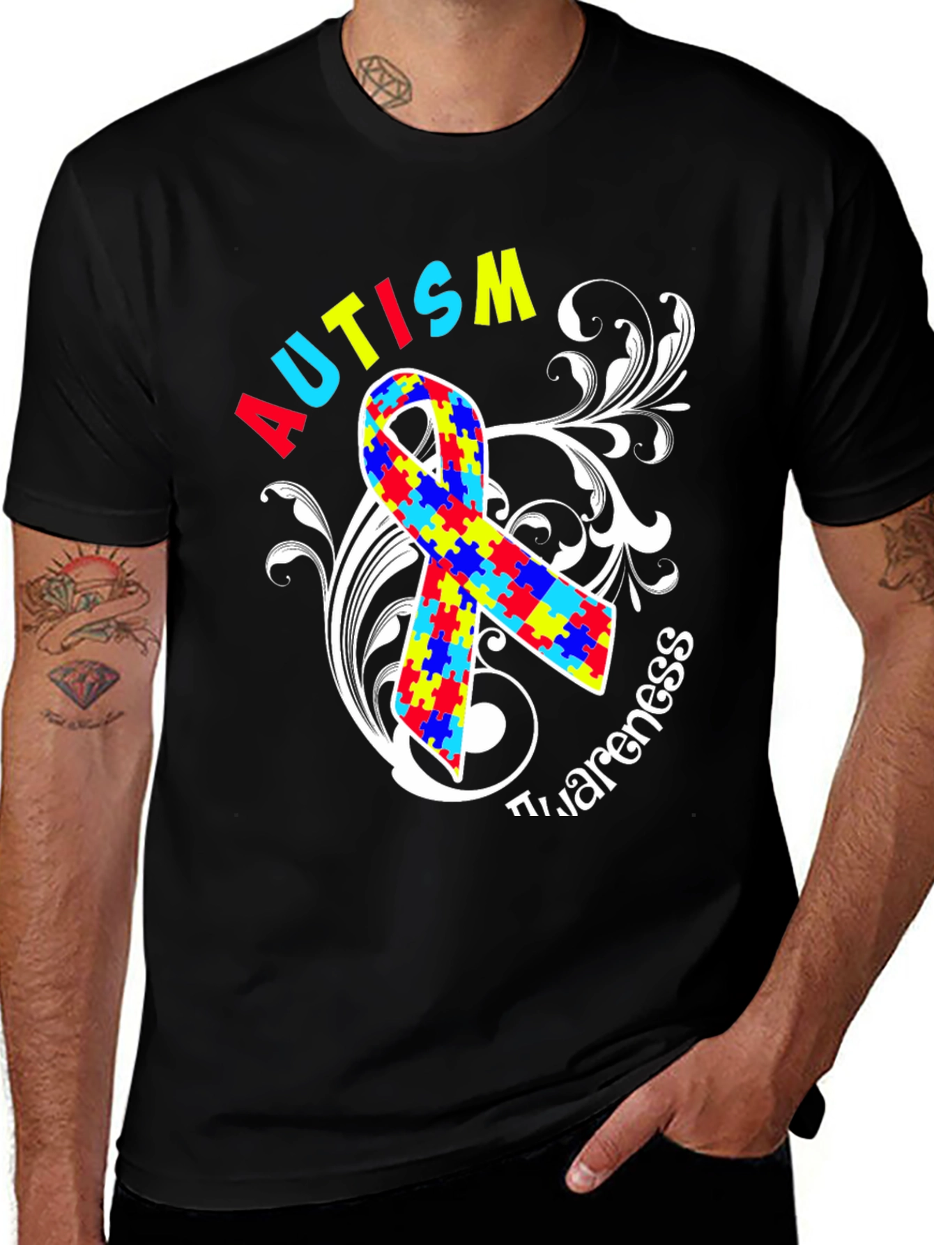 Autism Awareness Ribbon T-Shirt