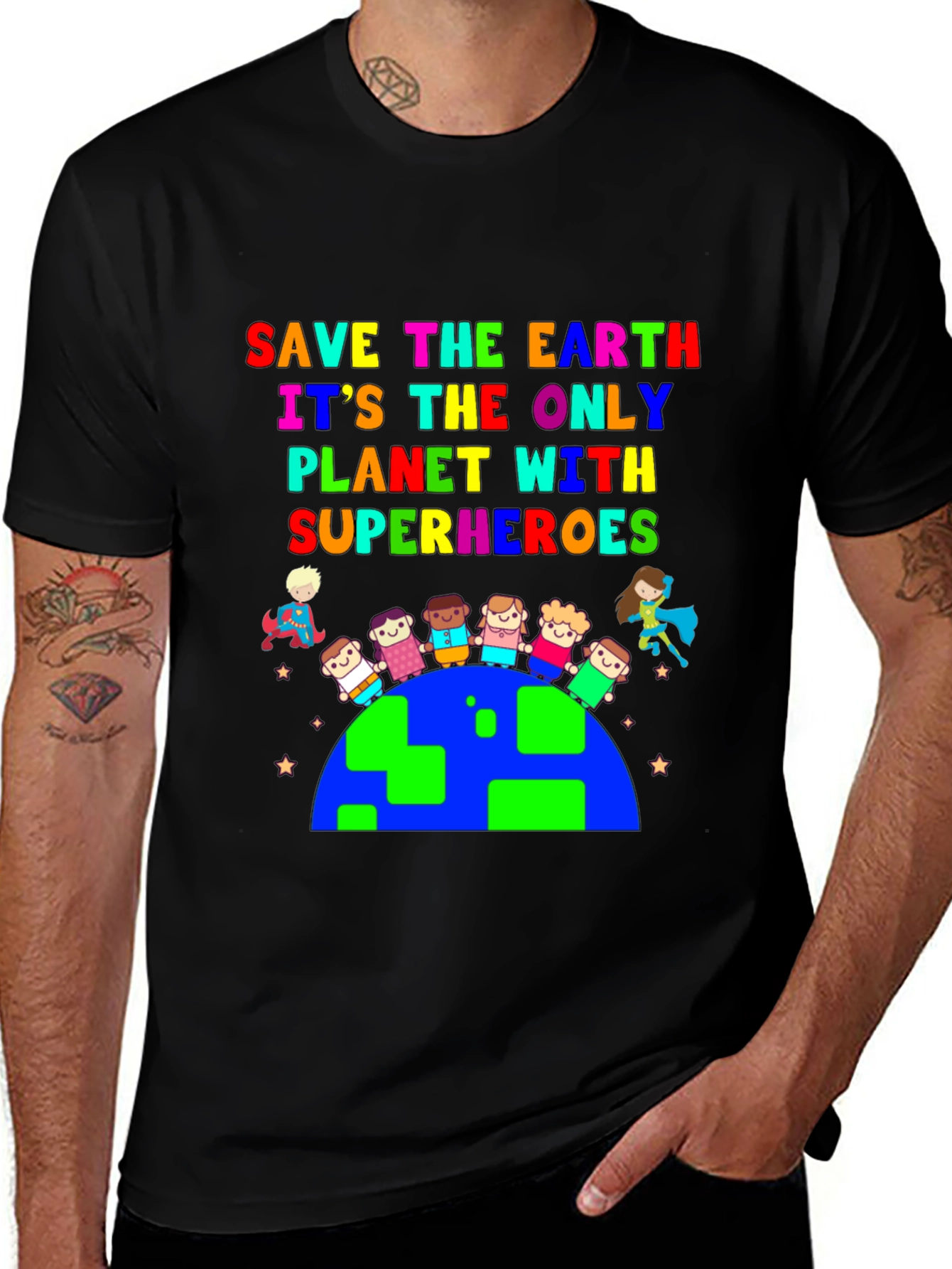Variant 7 of Save The Earth T-Shirt
