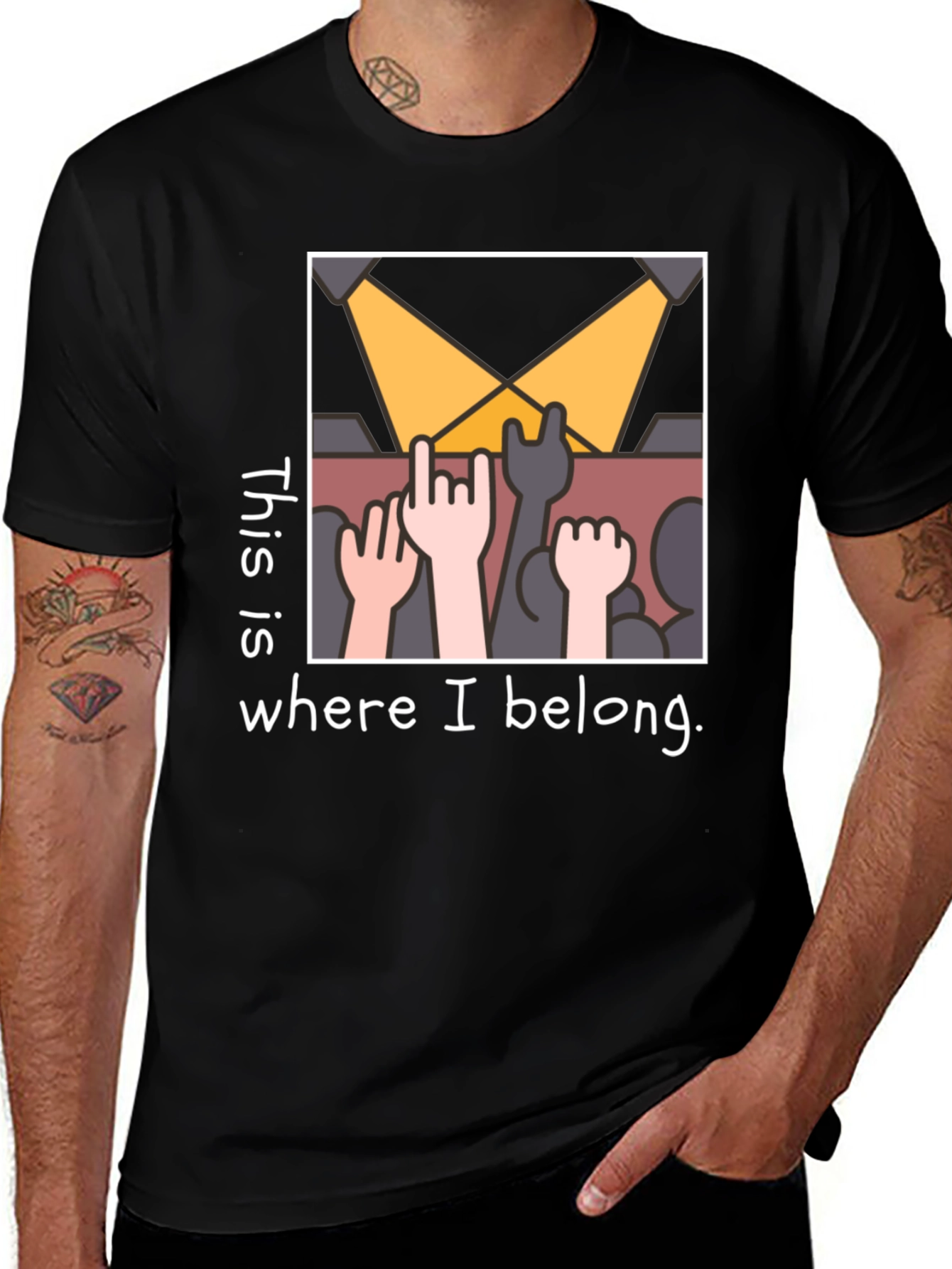 Variant 27 of This is Where I Belong T-Shirt