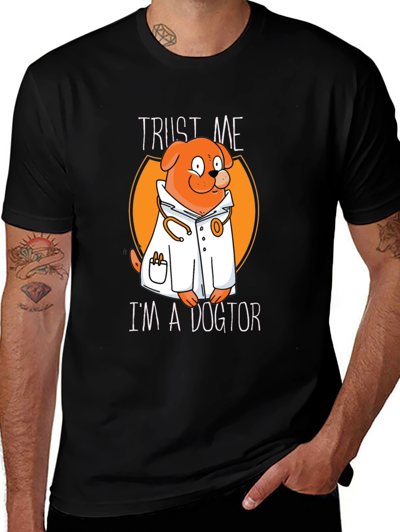 Variant 17 of Trust Me I'm a Dogtor T-Shirt