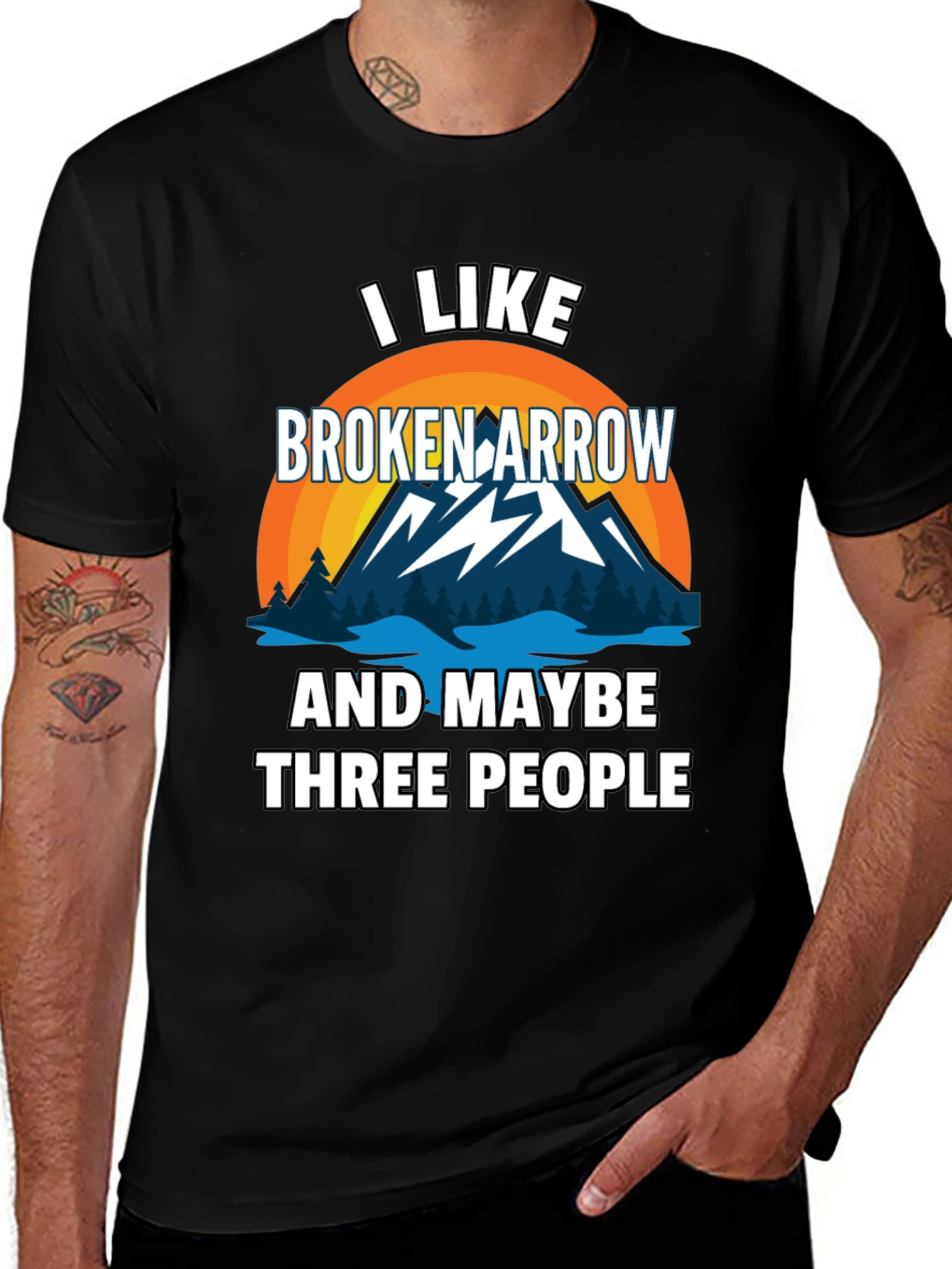 Variant 22 of I Like Broken Arrow, Maybe 3 People Tee
