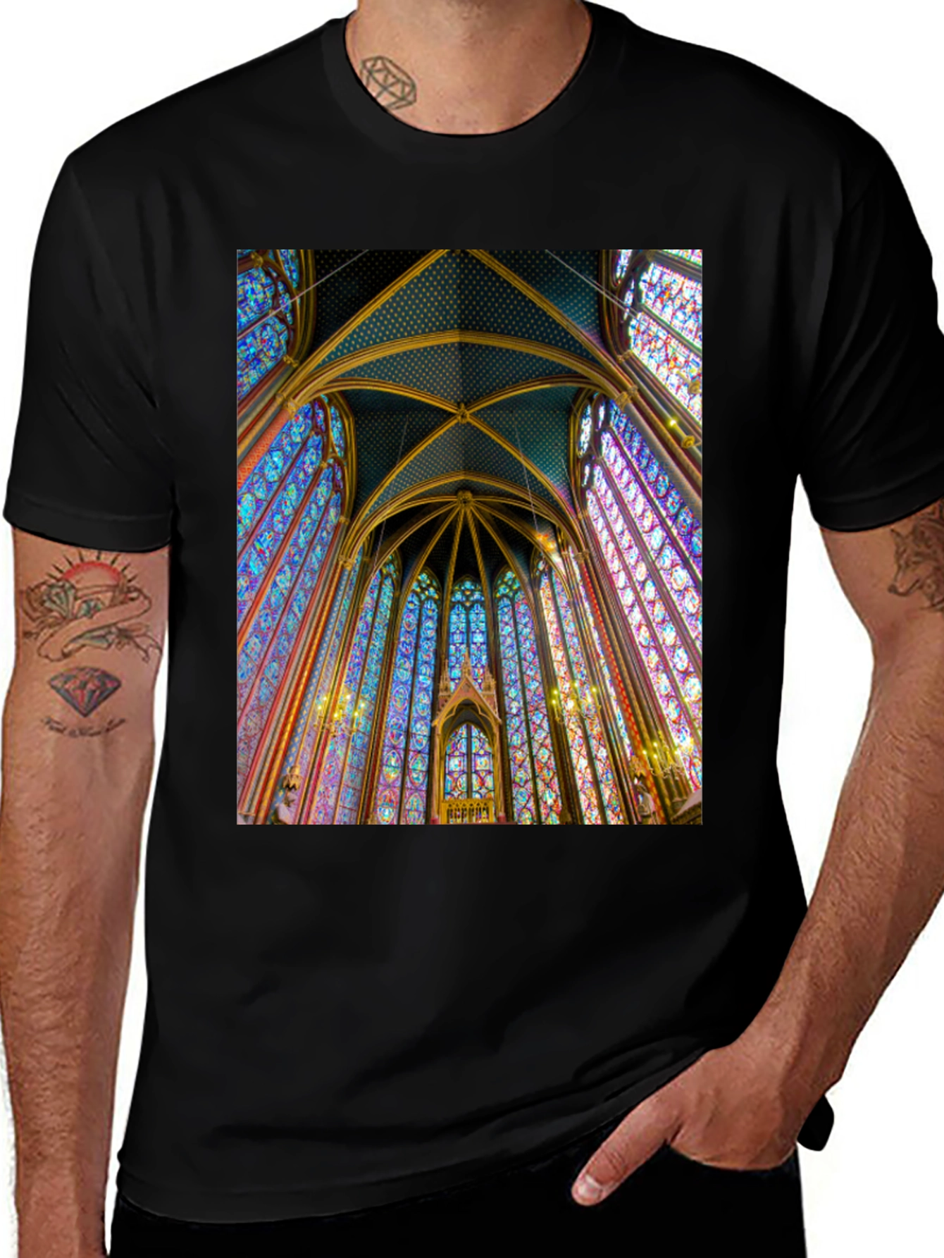 Cathedral Window Graphic Tee