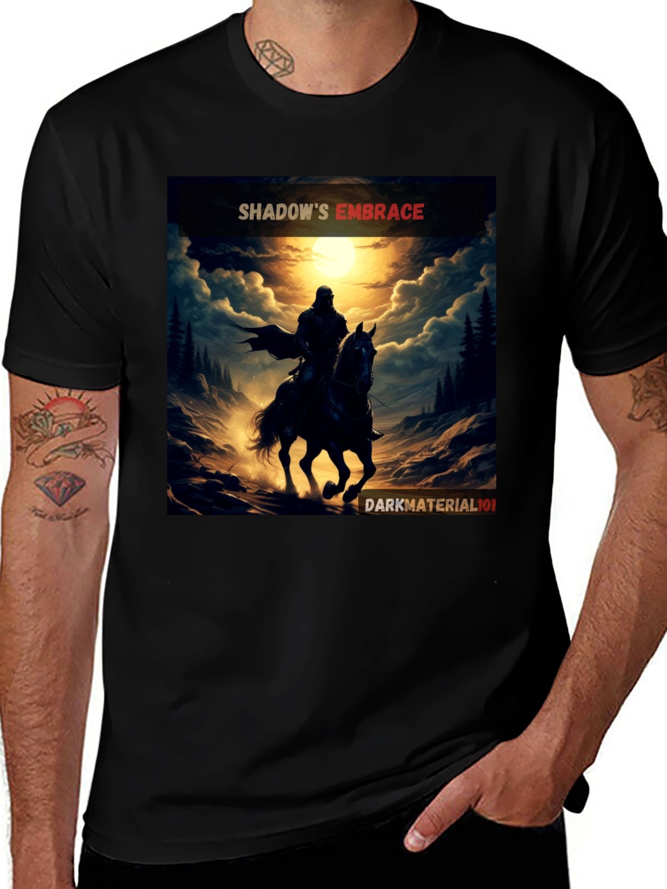 Variant 28 of Shadow's Embrace Graphic T-Shirt