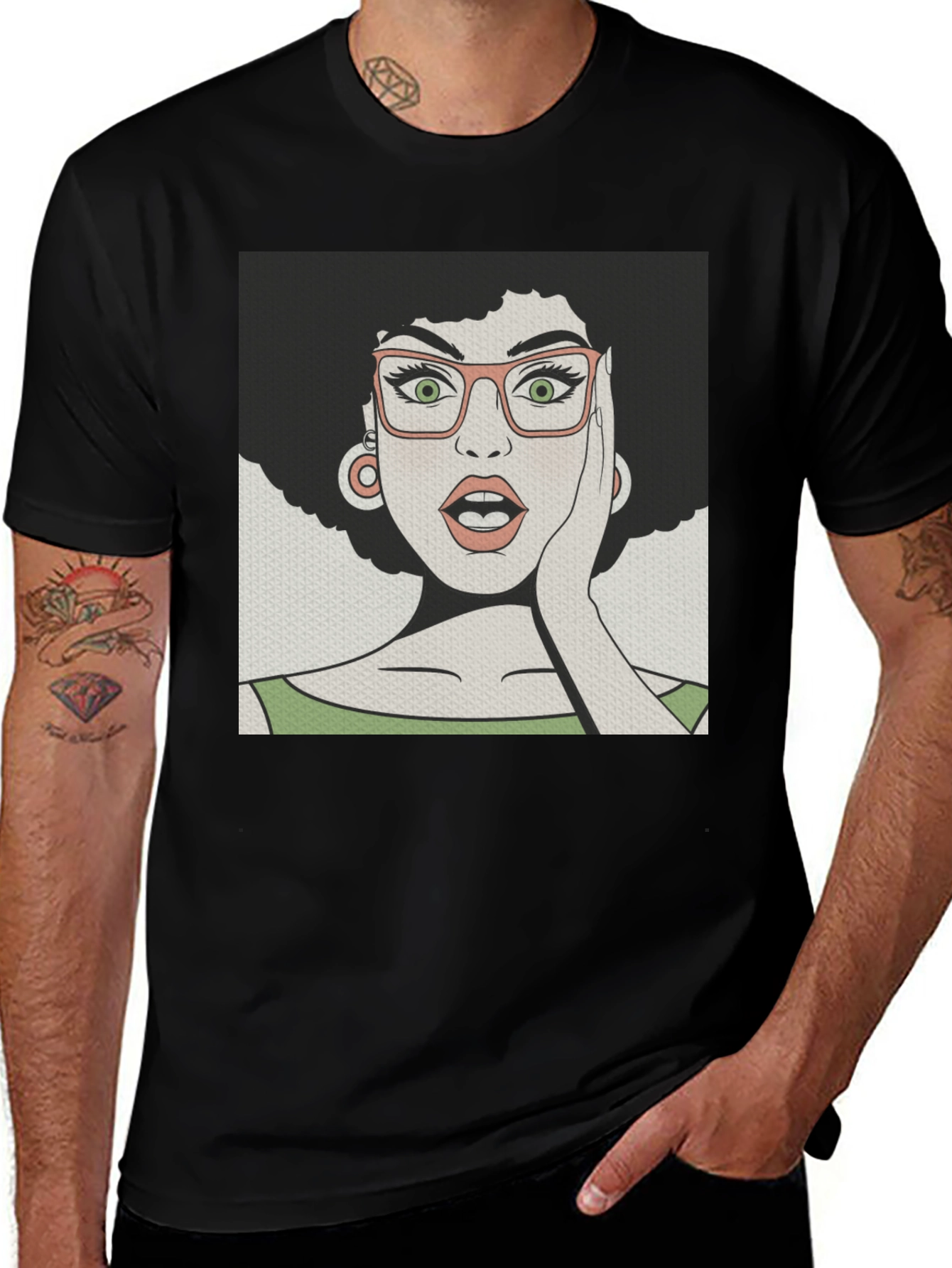 Variant 16 of Retro Pop Art Style T-Shirt