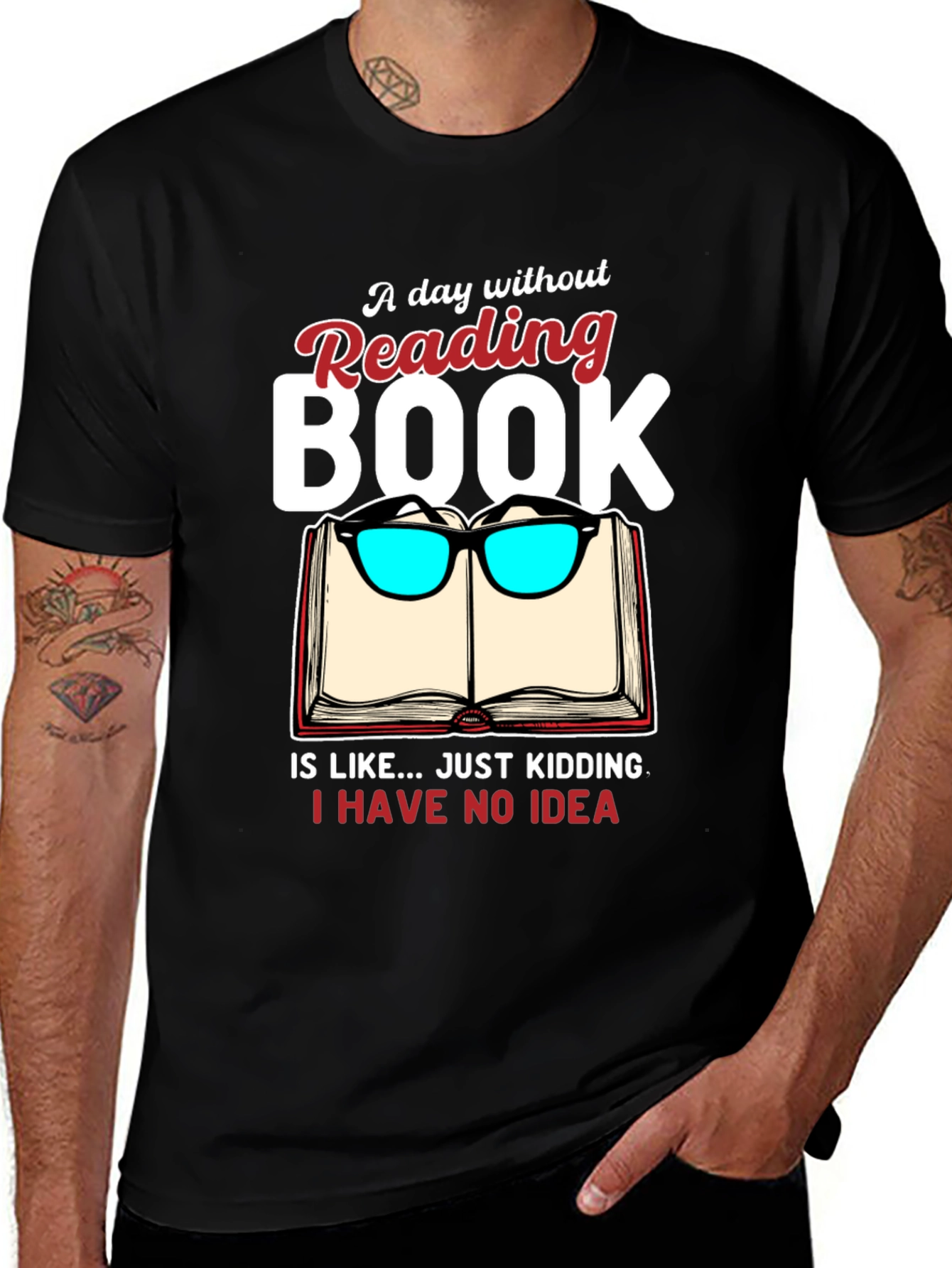 Variant 14 of Funny Reading Book Lover T-Shirt