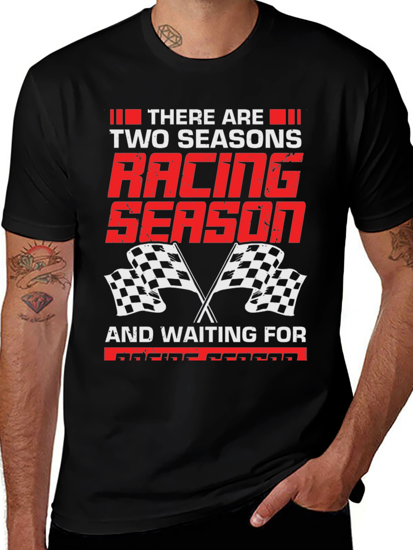 Variant 19 of Racing Season Graphic T-Shirt