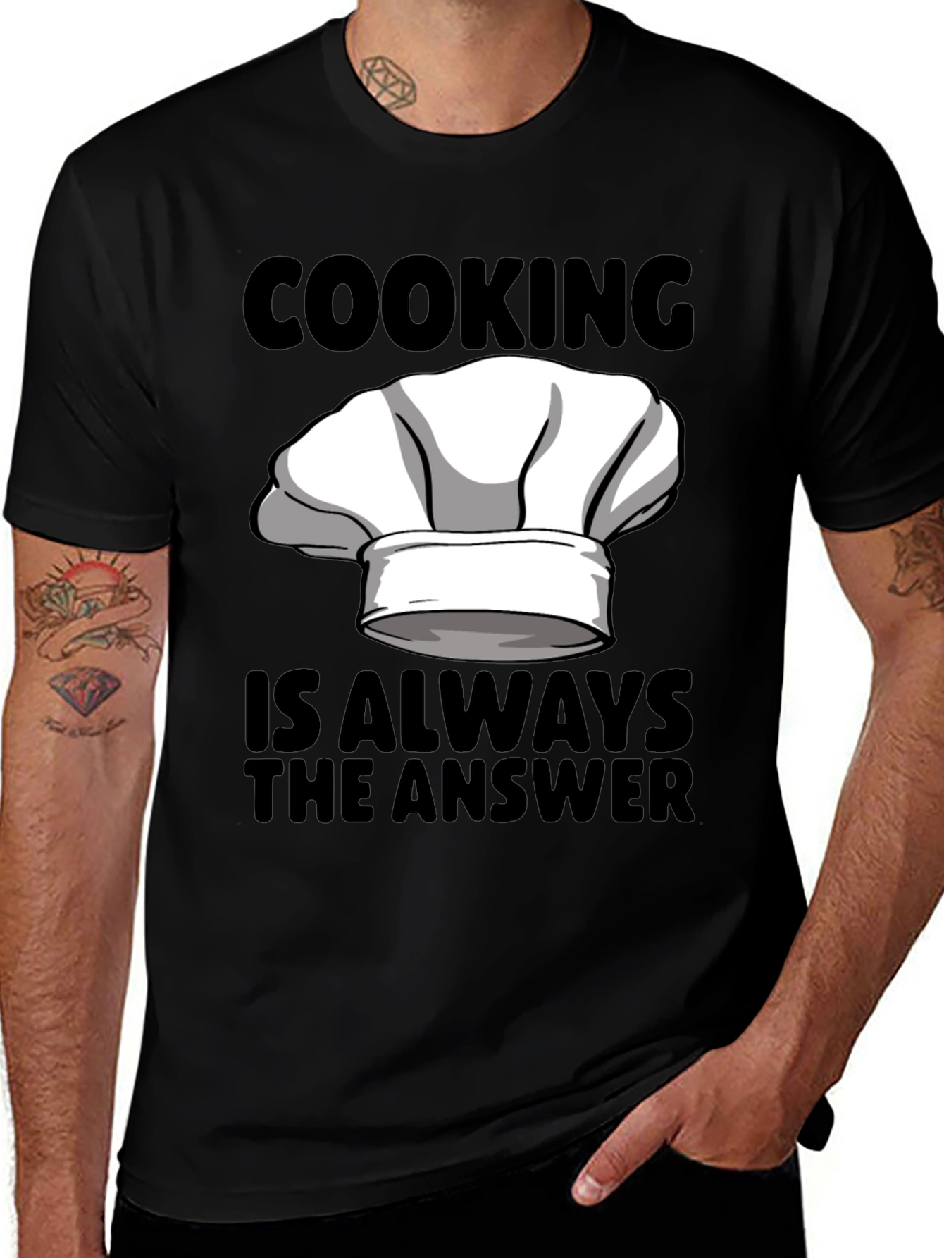 Variant 21 of Cooking is Always the Answer T-Shirt