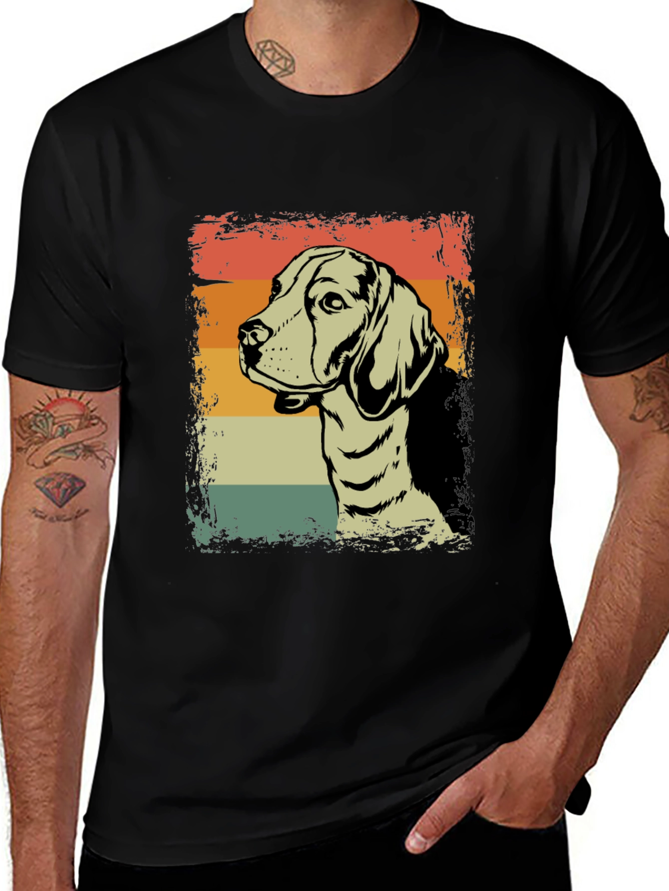 Variant 21 of Vintage Dog T-Shirt - Retro Pet Lover Tee