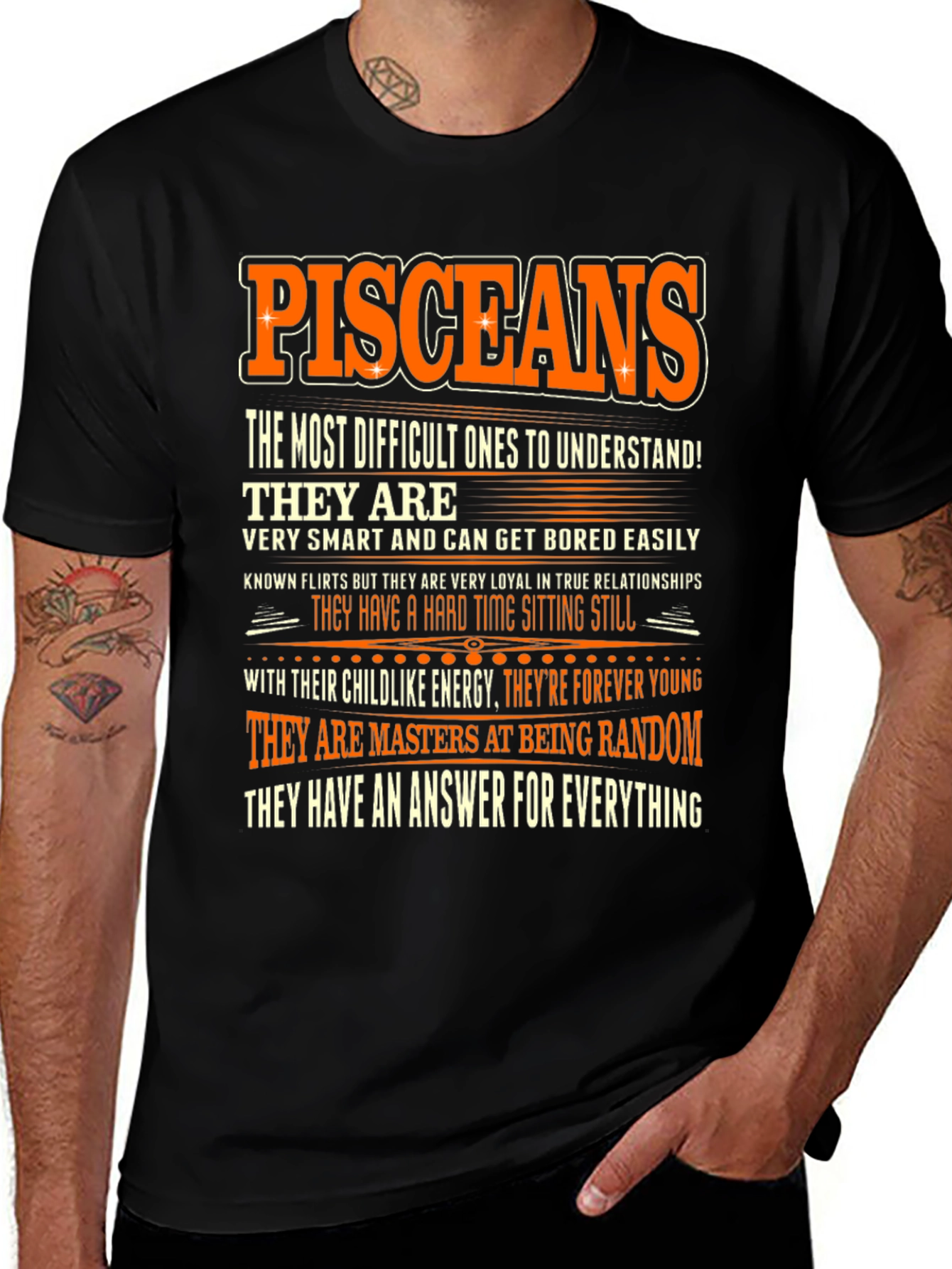 Piscean Zodiac Sign T-Shirt