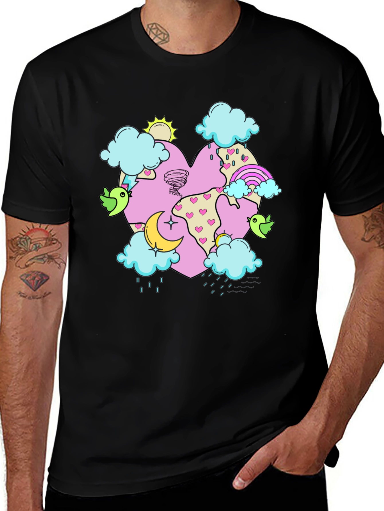Weather Heart Graphic Tee - Unisex