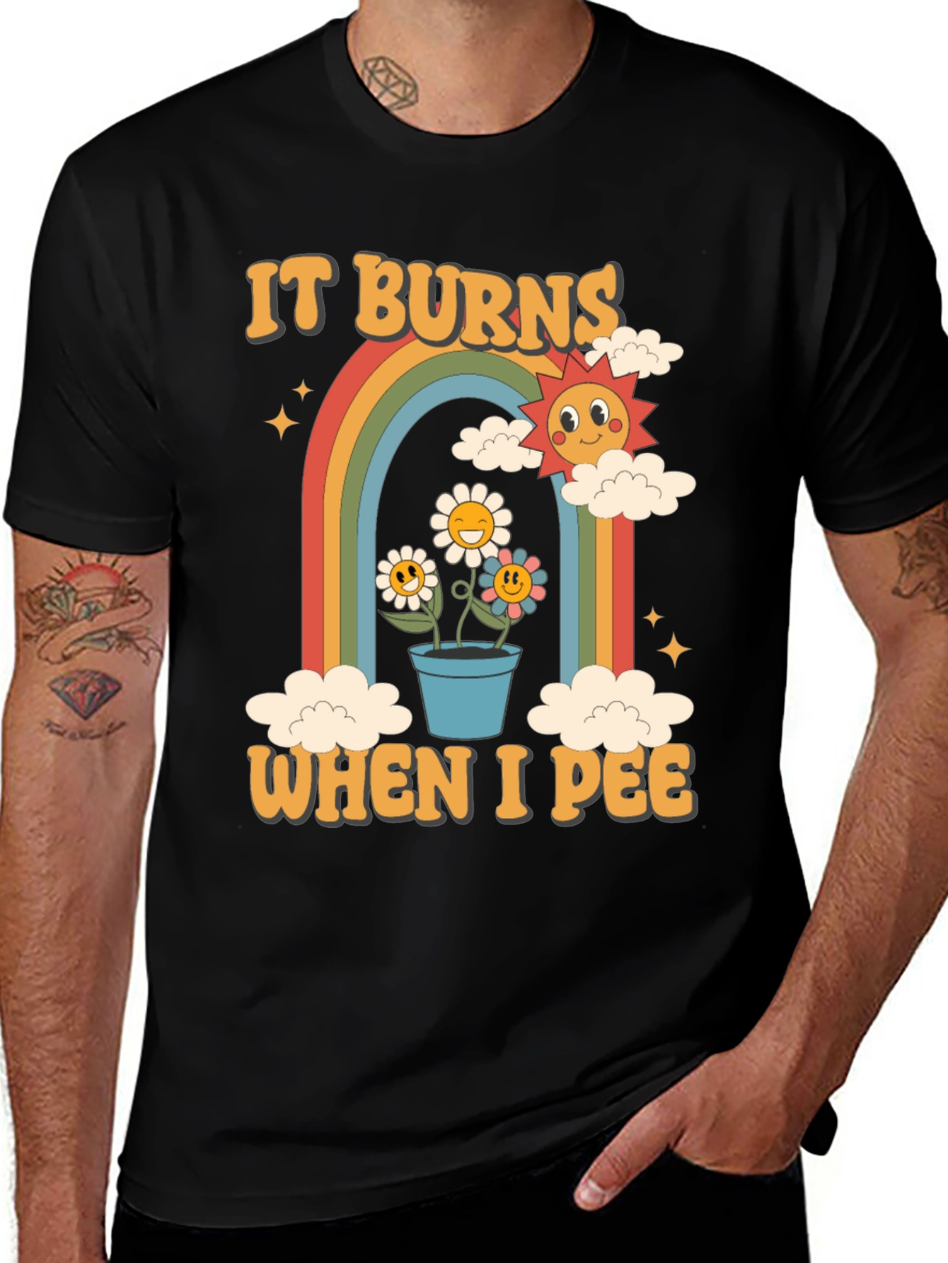 Variant 24 of It Burns When I Pee Graphic Tee