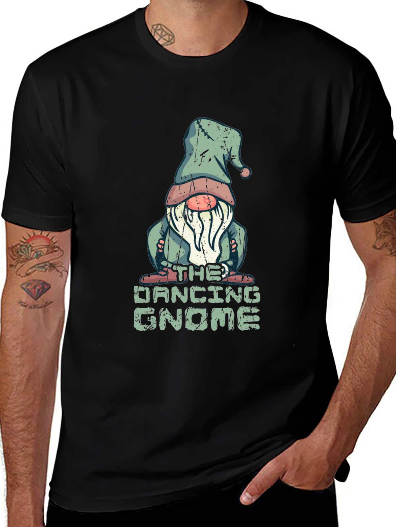 Variant 24 of The Dancing Gnome Graphic T-Shirt