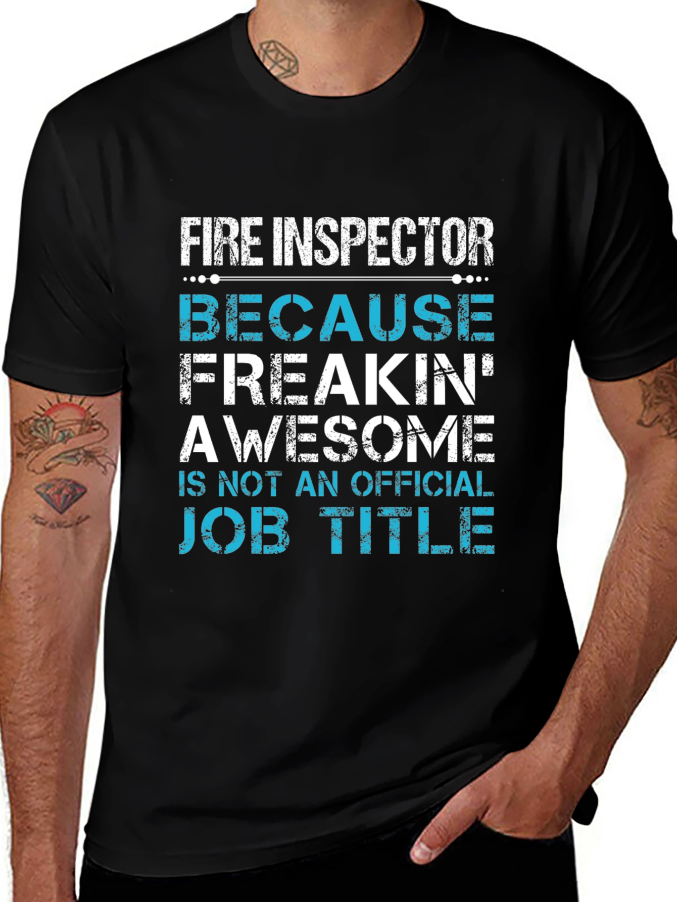 Variant 3 of Fire Inspector T-Shirt - Awesome Job Title