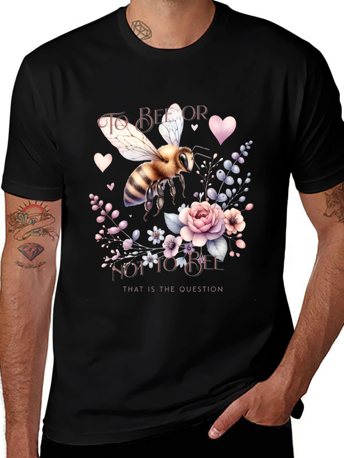 Variant 16 of To Bee or Not to Bee Graphic Tee