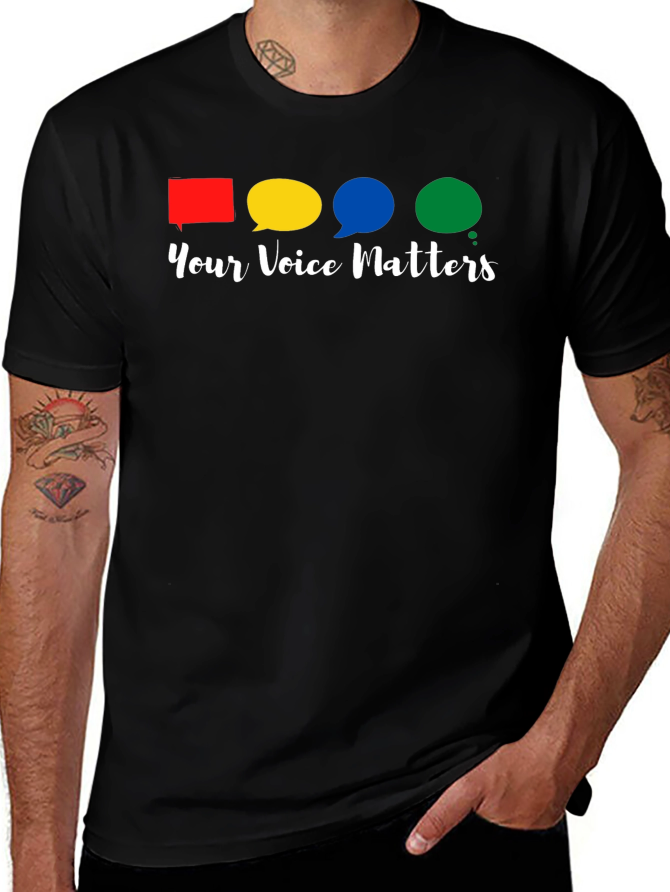 Variant 9 of Your Voice Matters T-Shirt