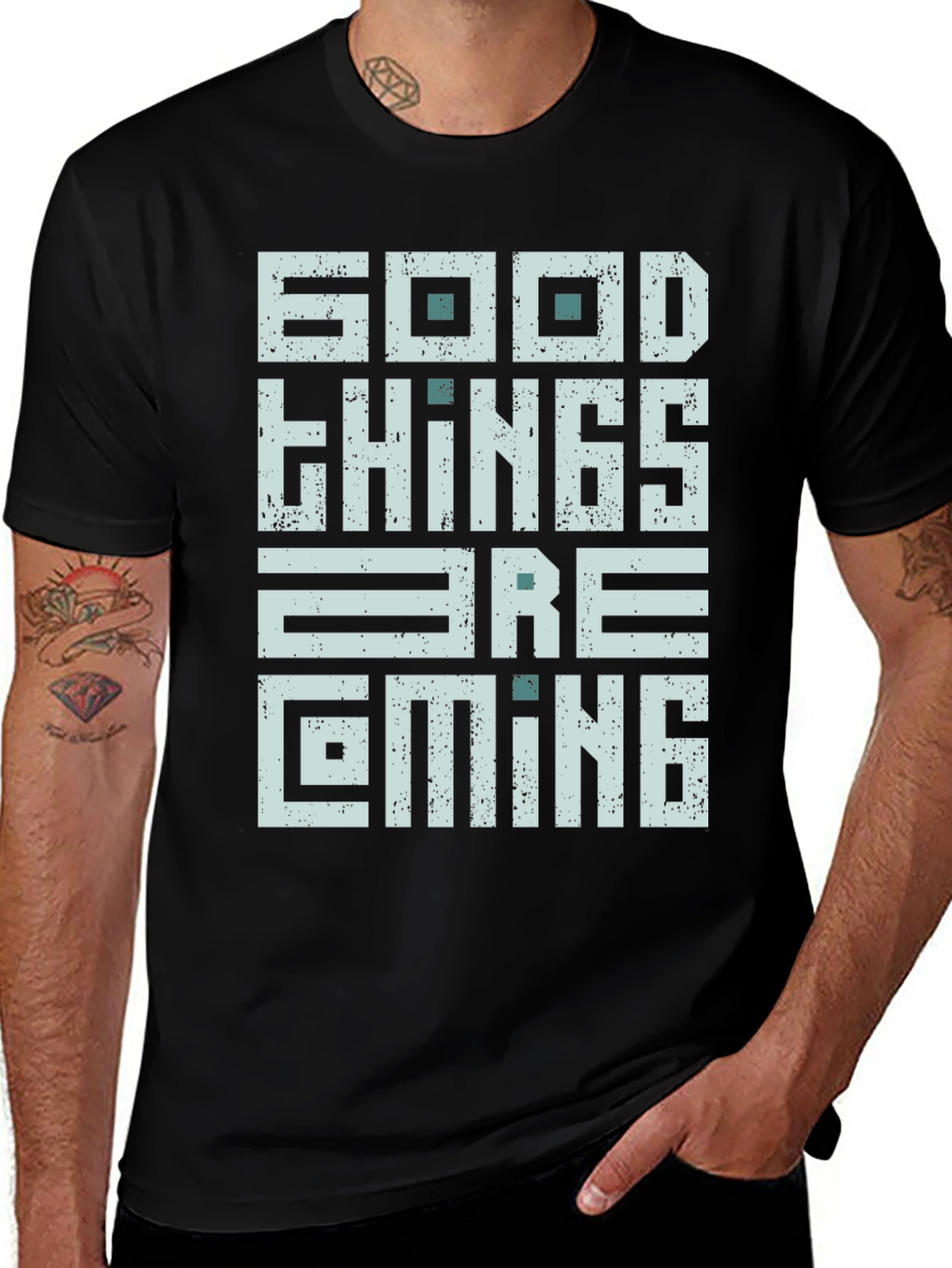 Variant 22 of Good Things Are Coming Graphic Tee - Stylish Everyday Wear