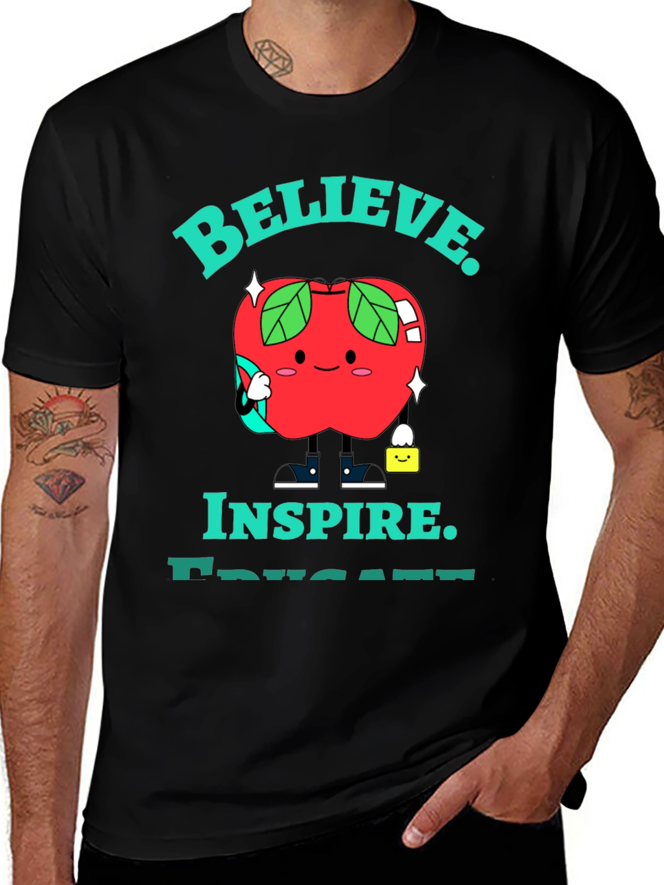 Believe Inspire Apple T-Shirt