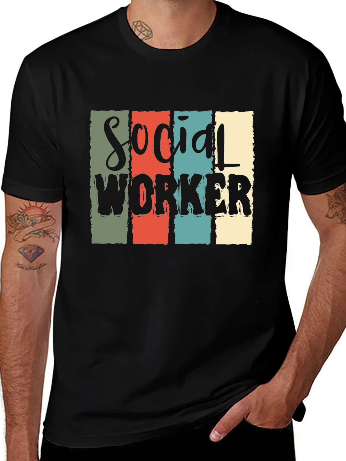 Variant 28 of Social Worker Tee - Comfort and Style