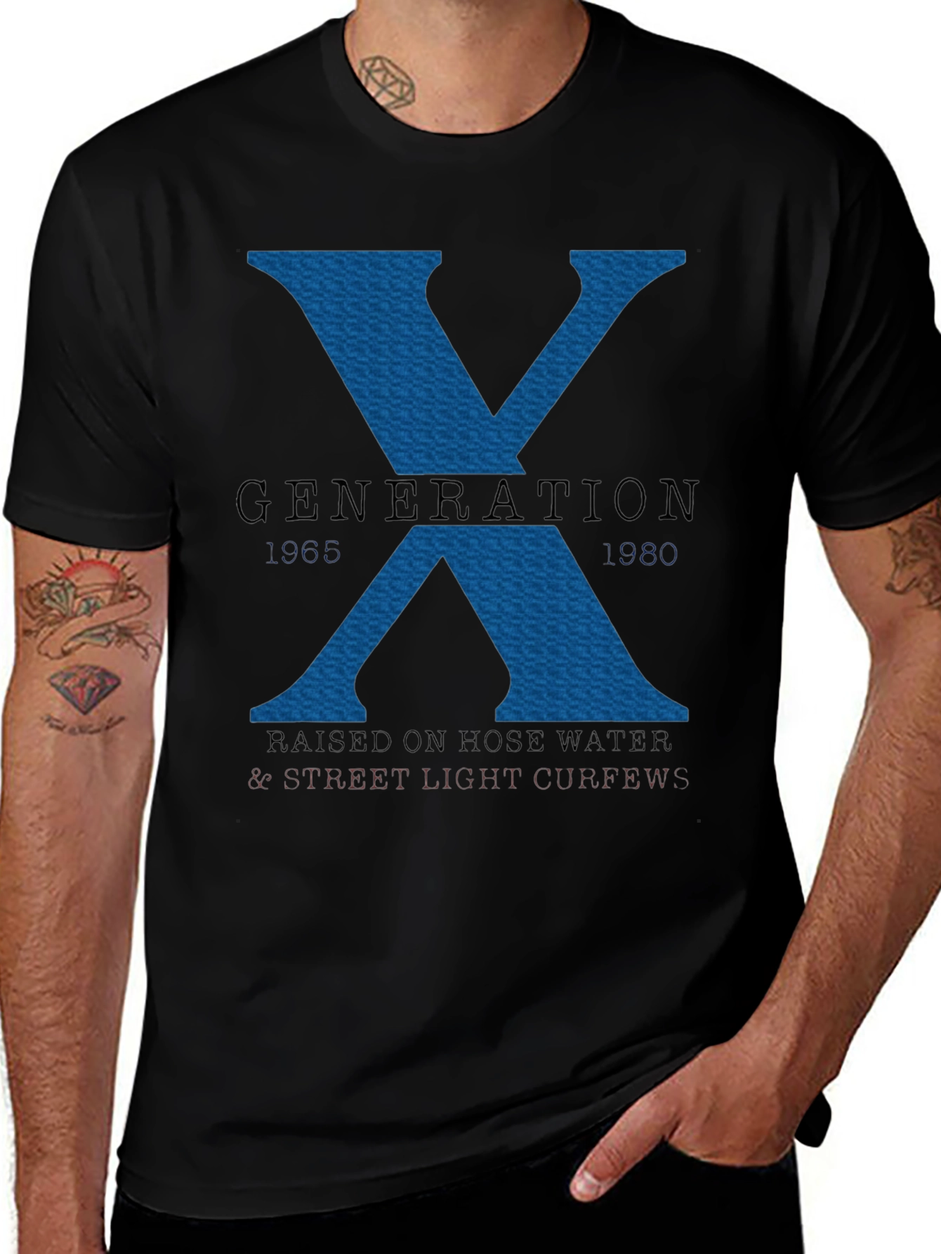 Generation X Graphic T-Shirt - 1965-1980