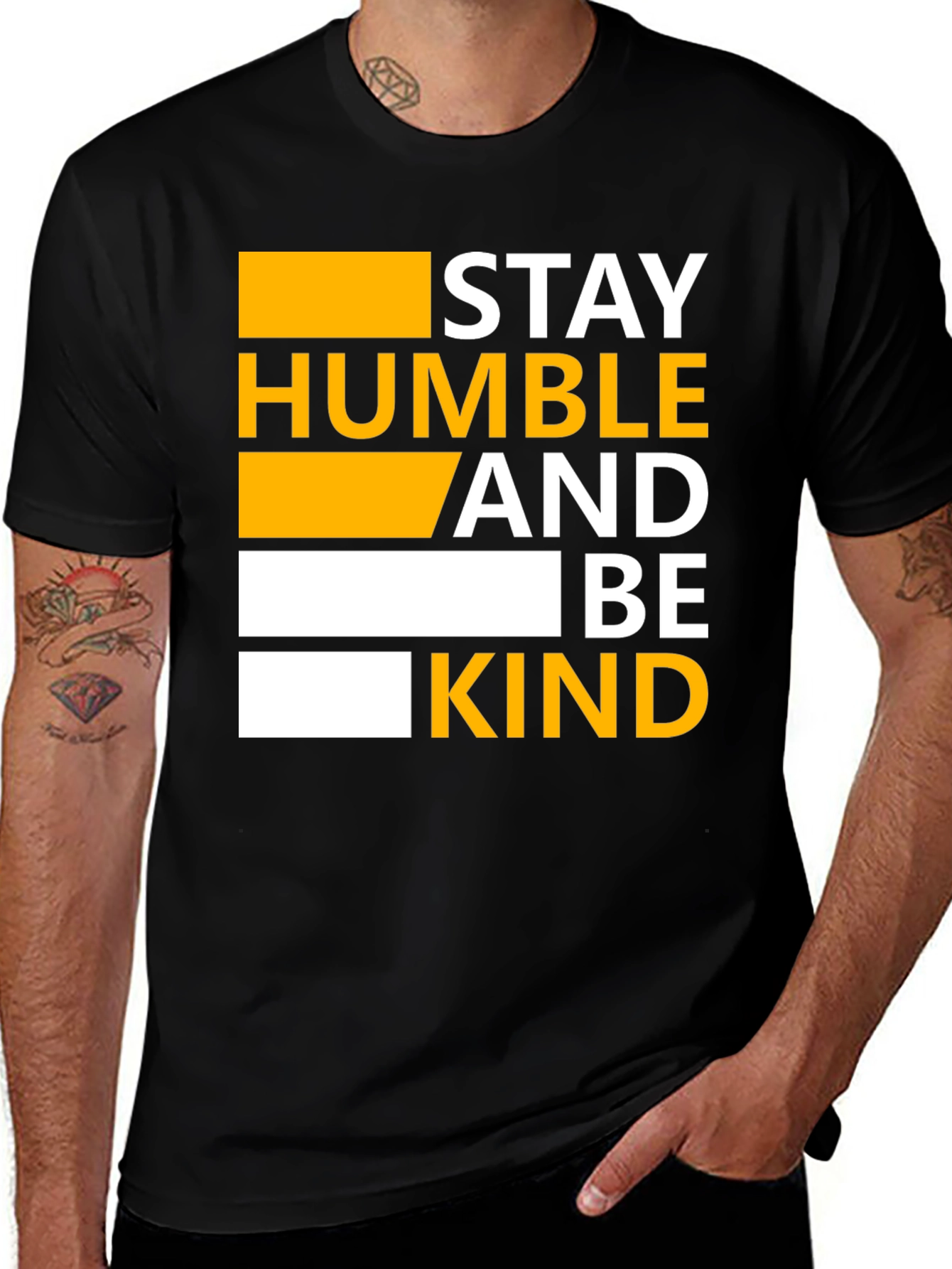 Variant 6 of Stay Humble and Be Kind Graphic Tee