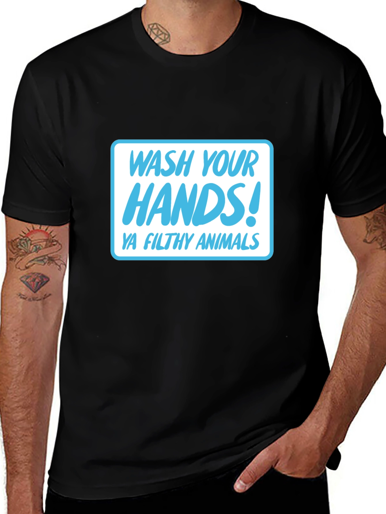 Variant 25 of Wash Your Hands Graphic Tee