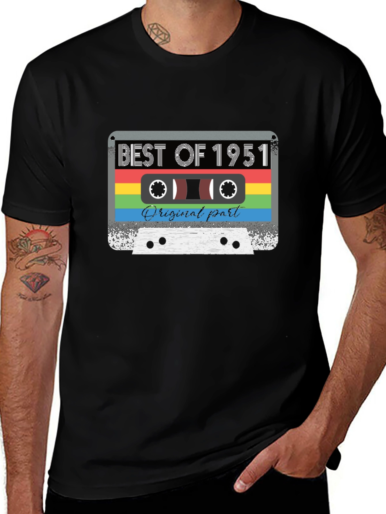 Best of 1951 Cassette Tape Graphic T-Shirt