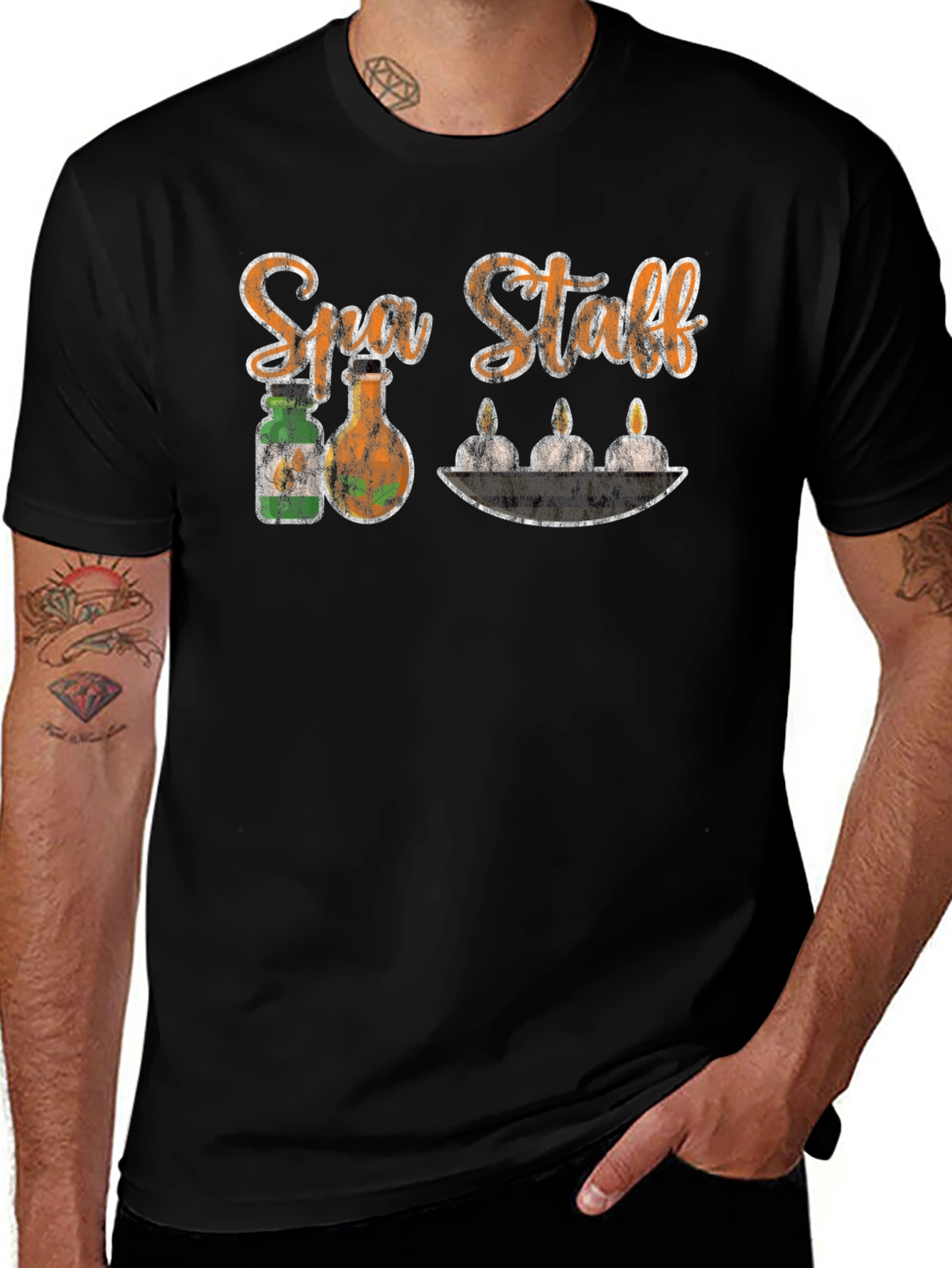 Spa Staff Graphic T-Shirt