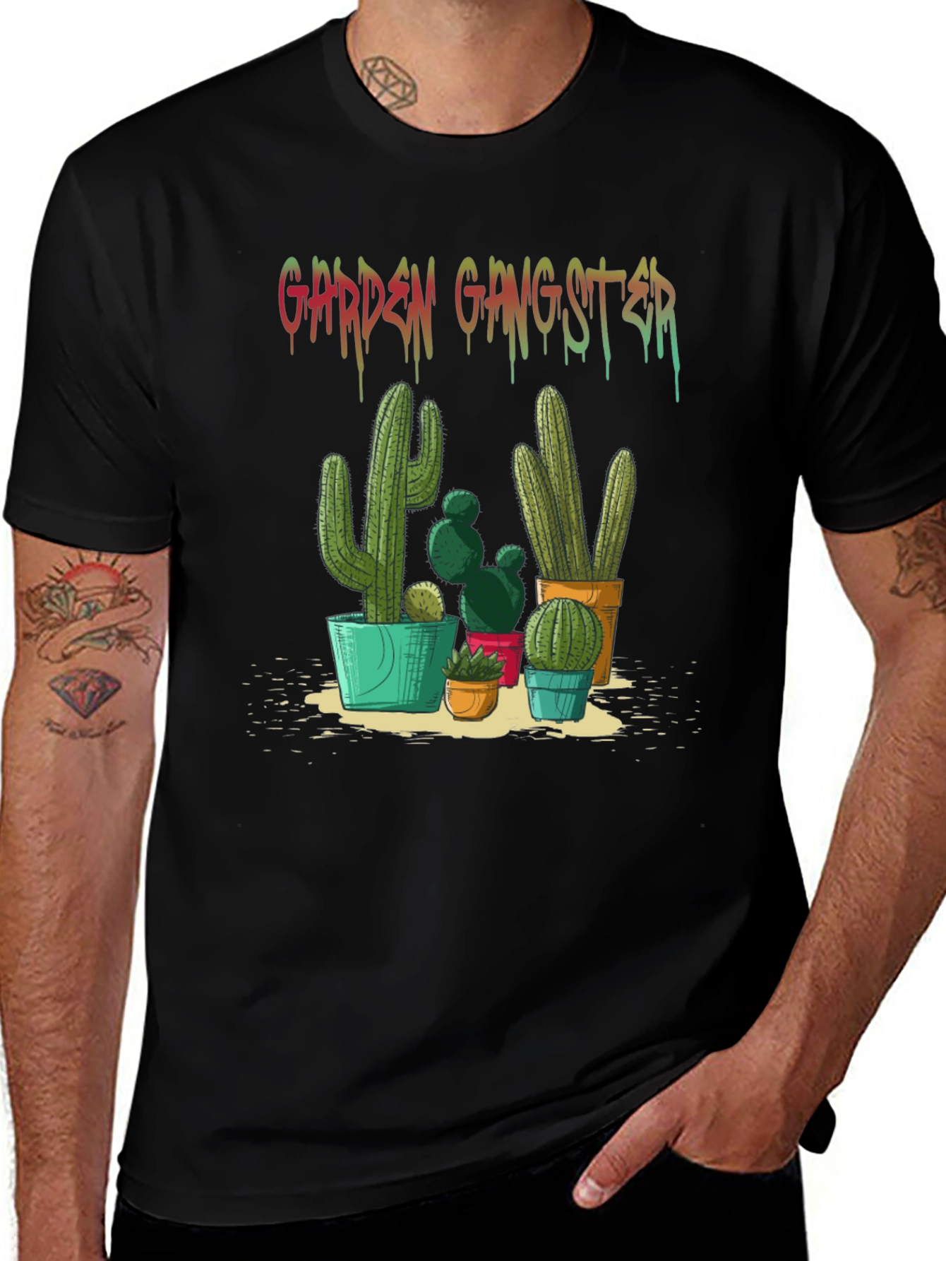Variant 21 of Garden Gangster Cactus T-Shirt
