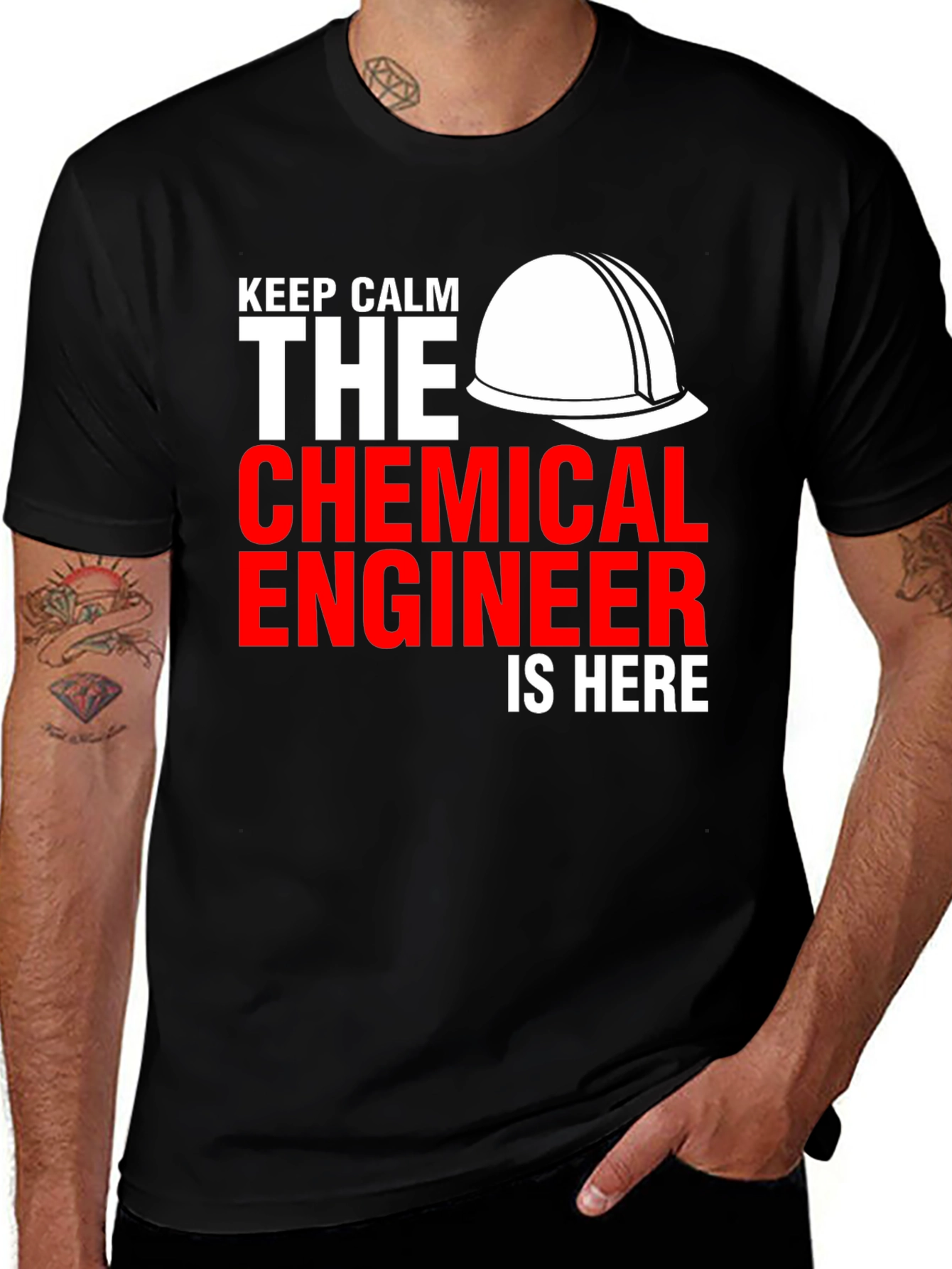 Chemical Engineer T-Shirt - Keep Calm Design