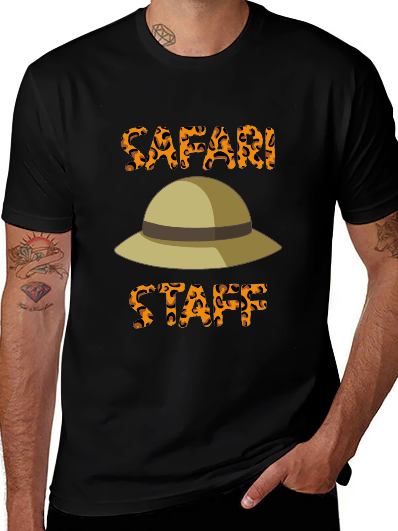 Safari Staff T-Shirt - Adventure Awaits!