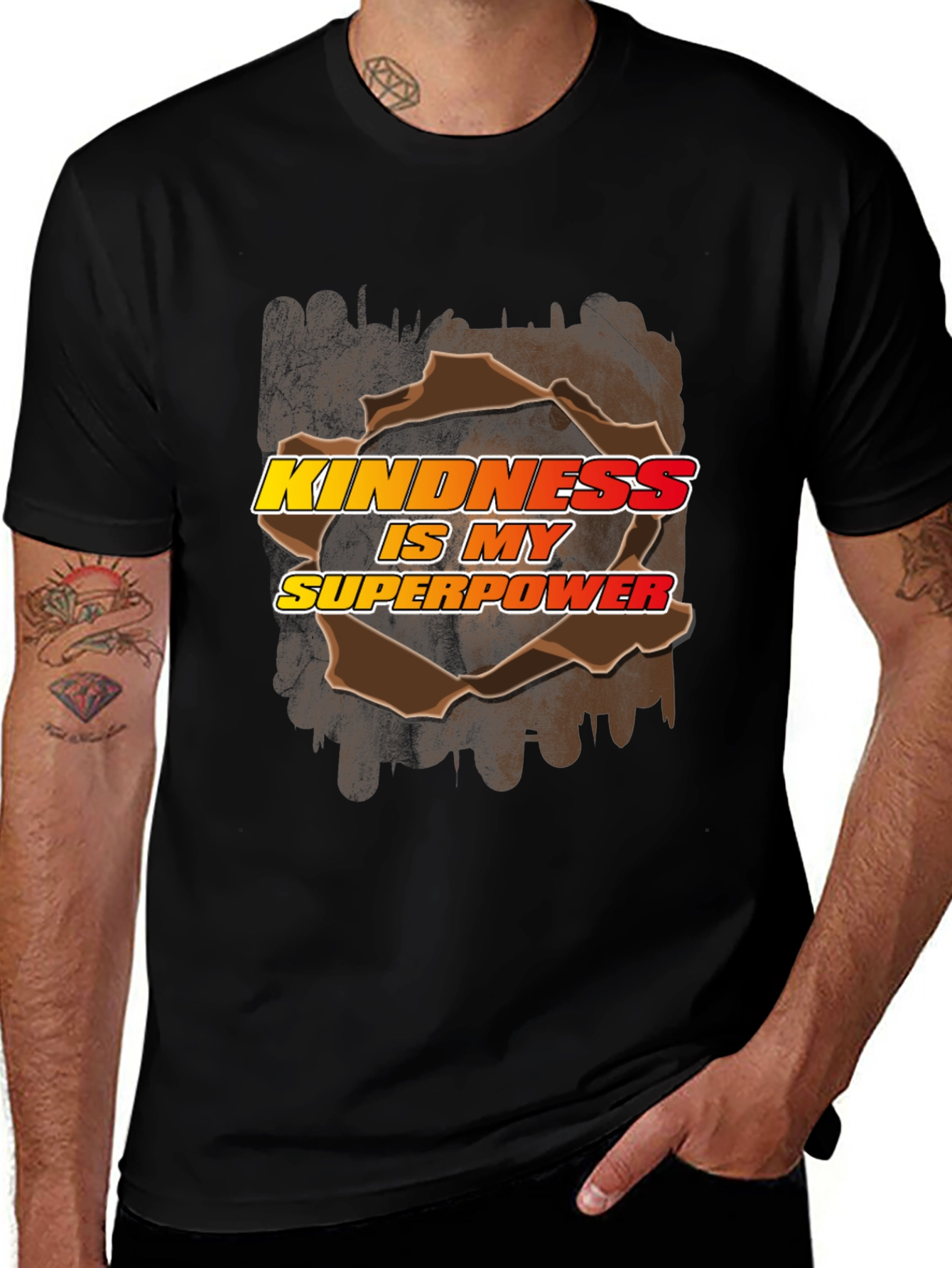 Variant 7 of Kindness Is My Superpower Graphic Tee