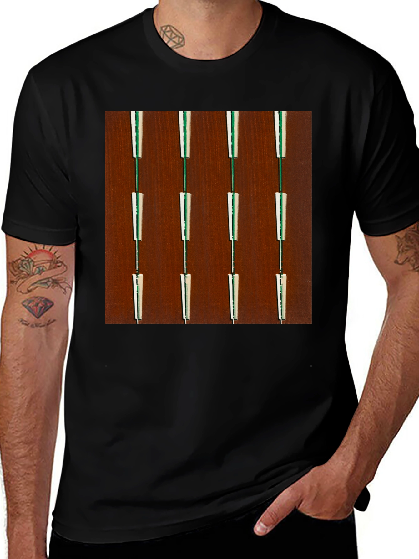 Variant 15 of Retro Panel T-Shirt - Unique Design
