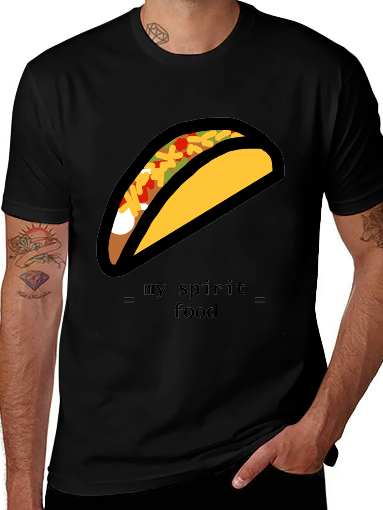 Variant 15 of My Spirit Food Taco Graphic T-Shirt