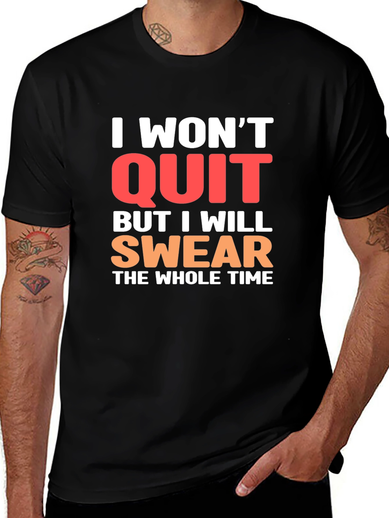 Variant 11 of I Won't Quit T-Shirt